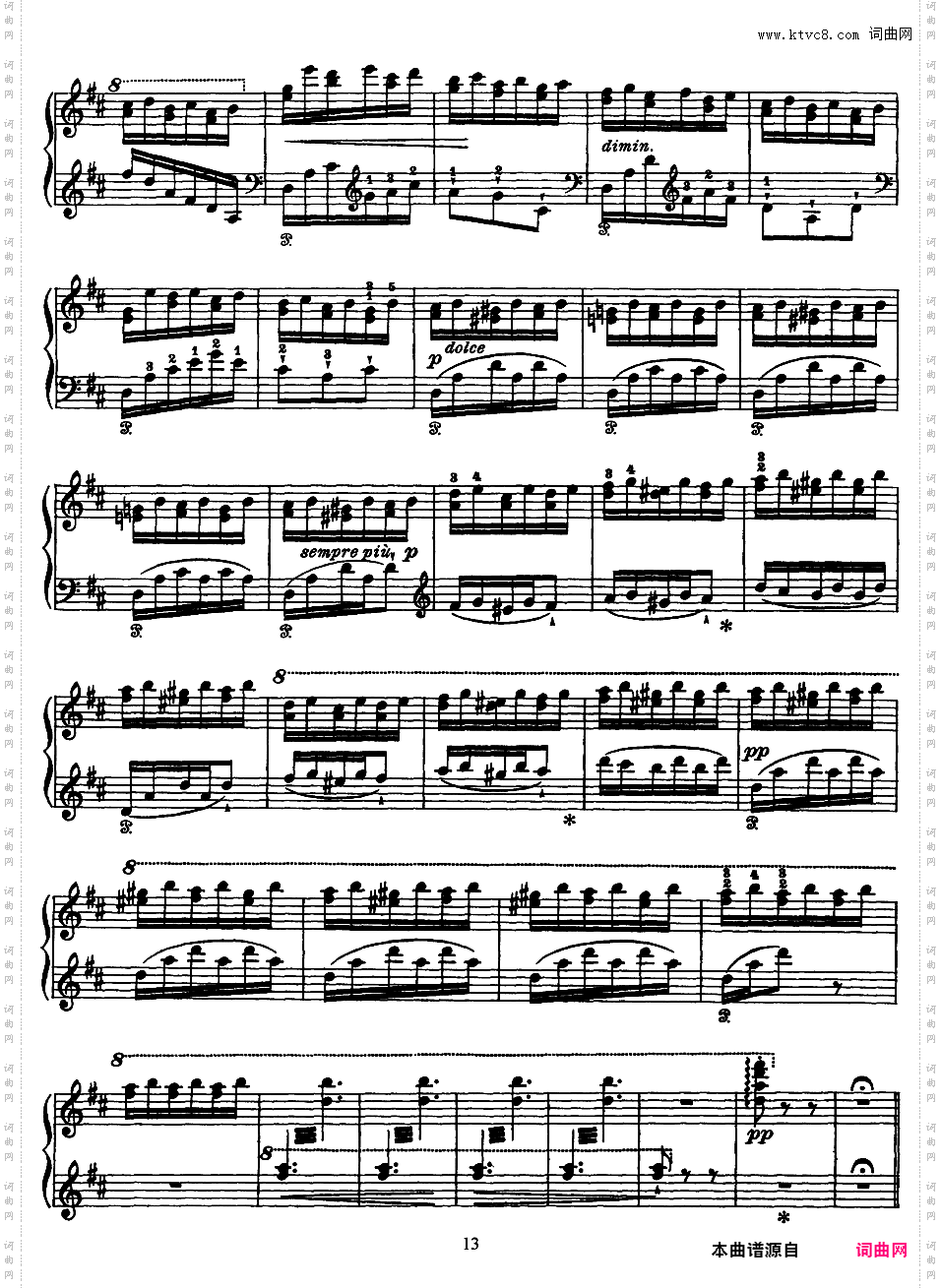 西班牙狂想曲 Rhapsodie Espagnole S·254