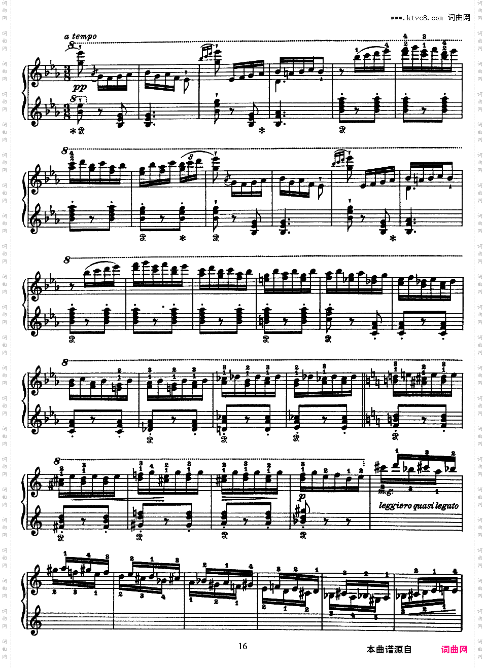 西班牙狂想曲 Rhapsodie Espagnole S·254