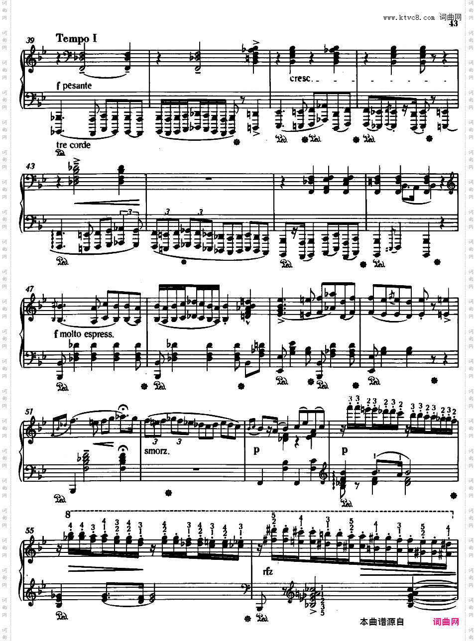 19首匈牙利狂想曲 19 Rhapsodies Hongroises S·244匈牙利狂想曲3