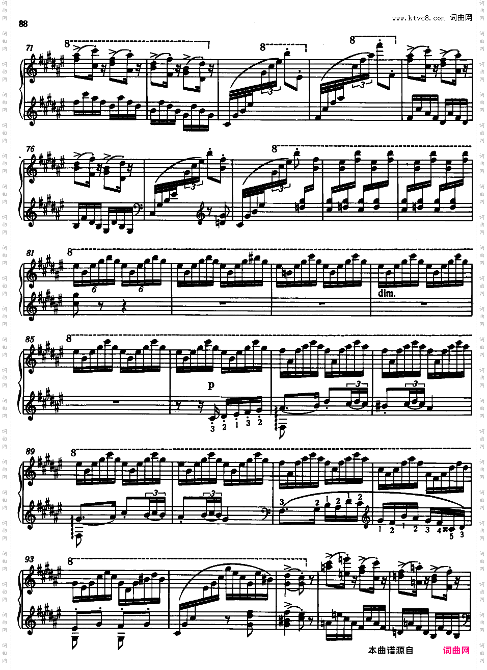 19首匈牙利狂想曲 19 Rhapsodies Hongroises S·244匈牙利狂想曲8