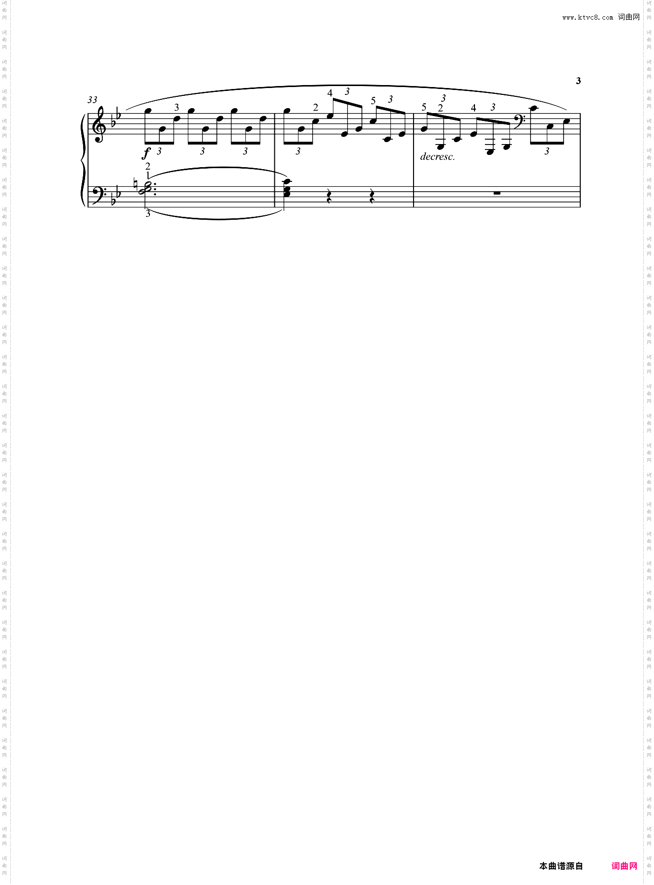 降B大调谐谑曲D593