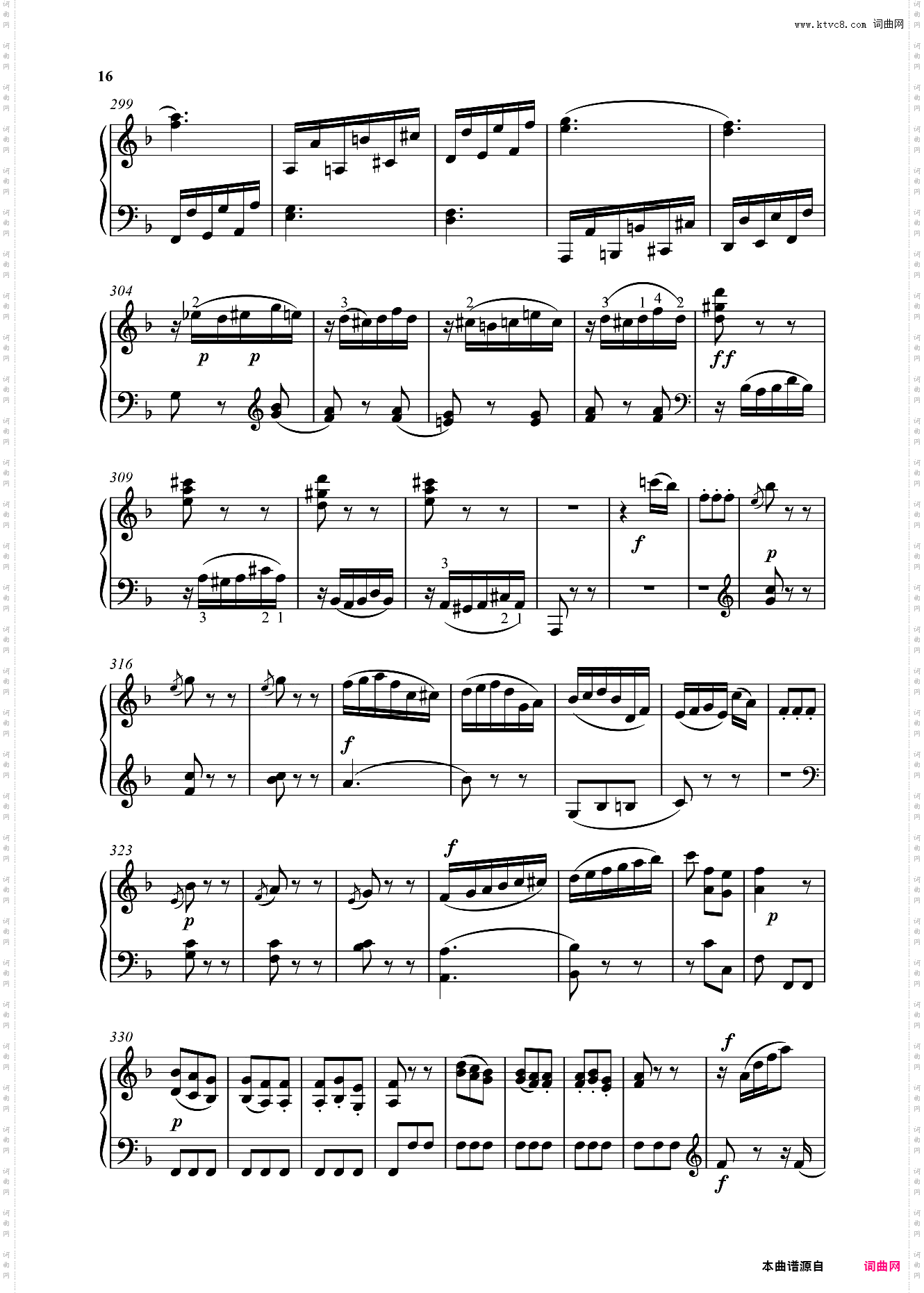 钢琴奏鸣曲KV280