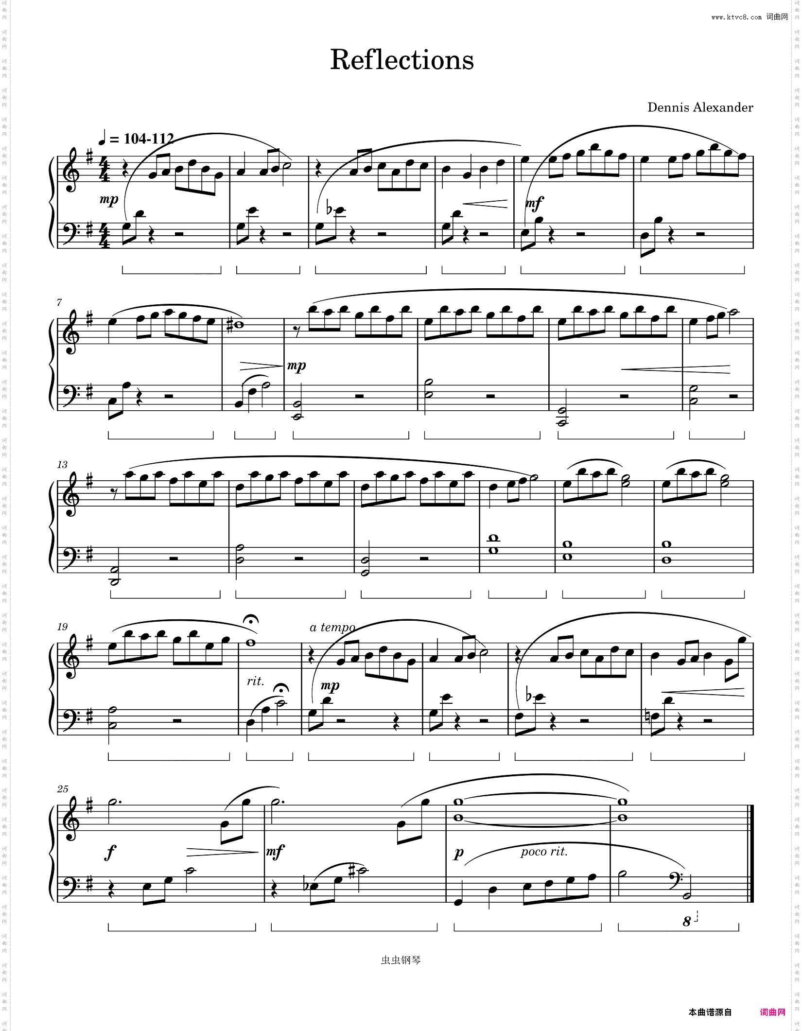 Reflections-Dennis Alexander