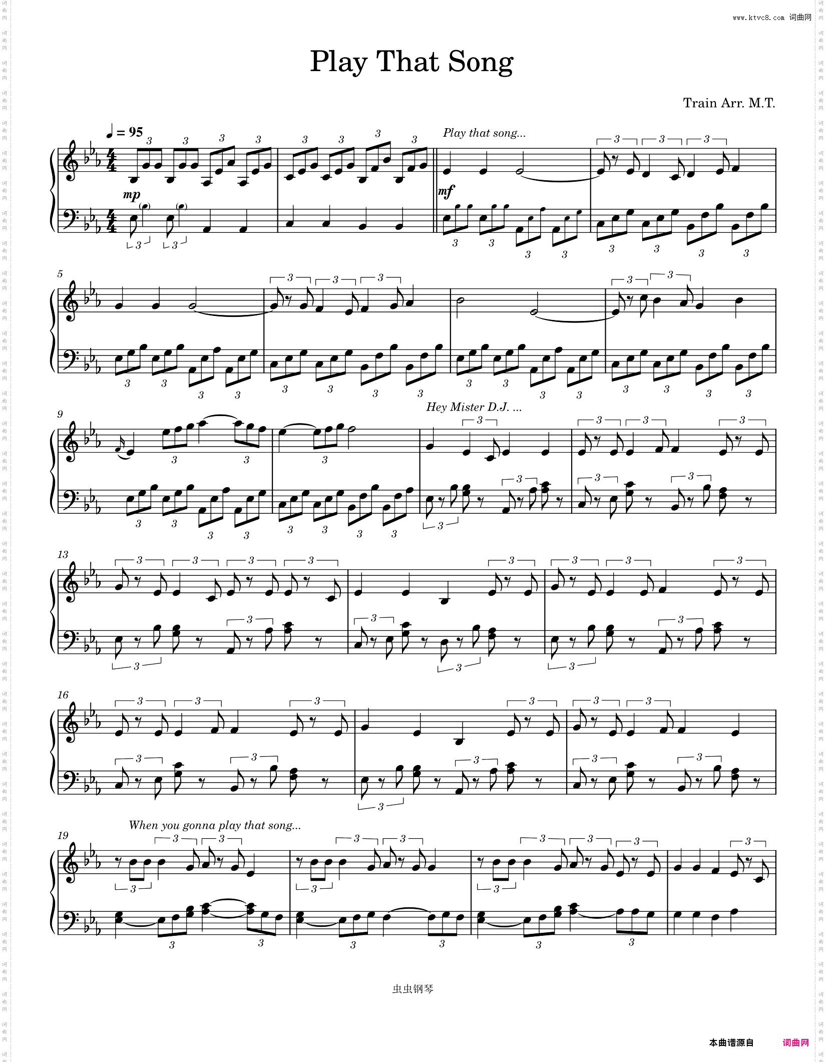 Play That Song-Train