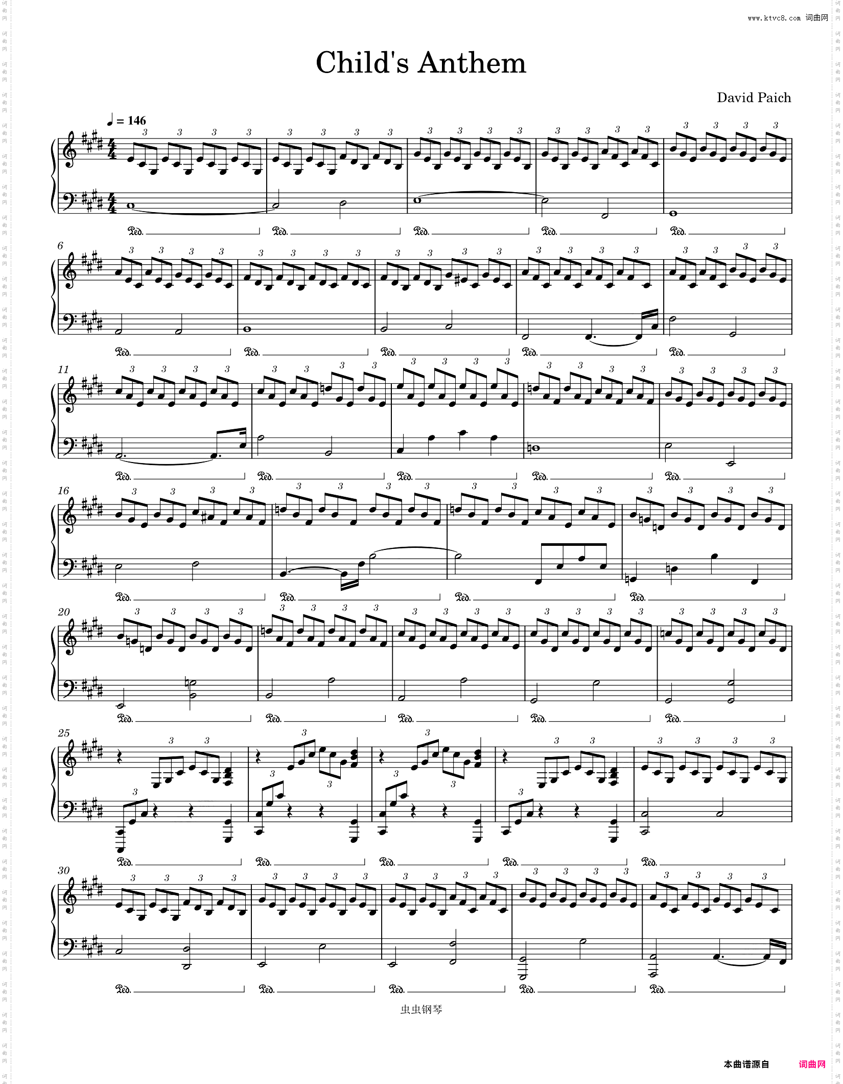 Childs Anthem-David Garrett