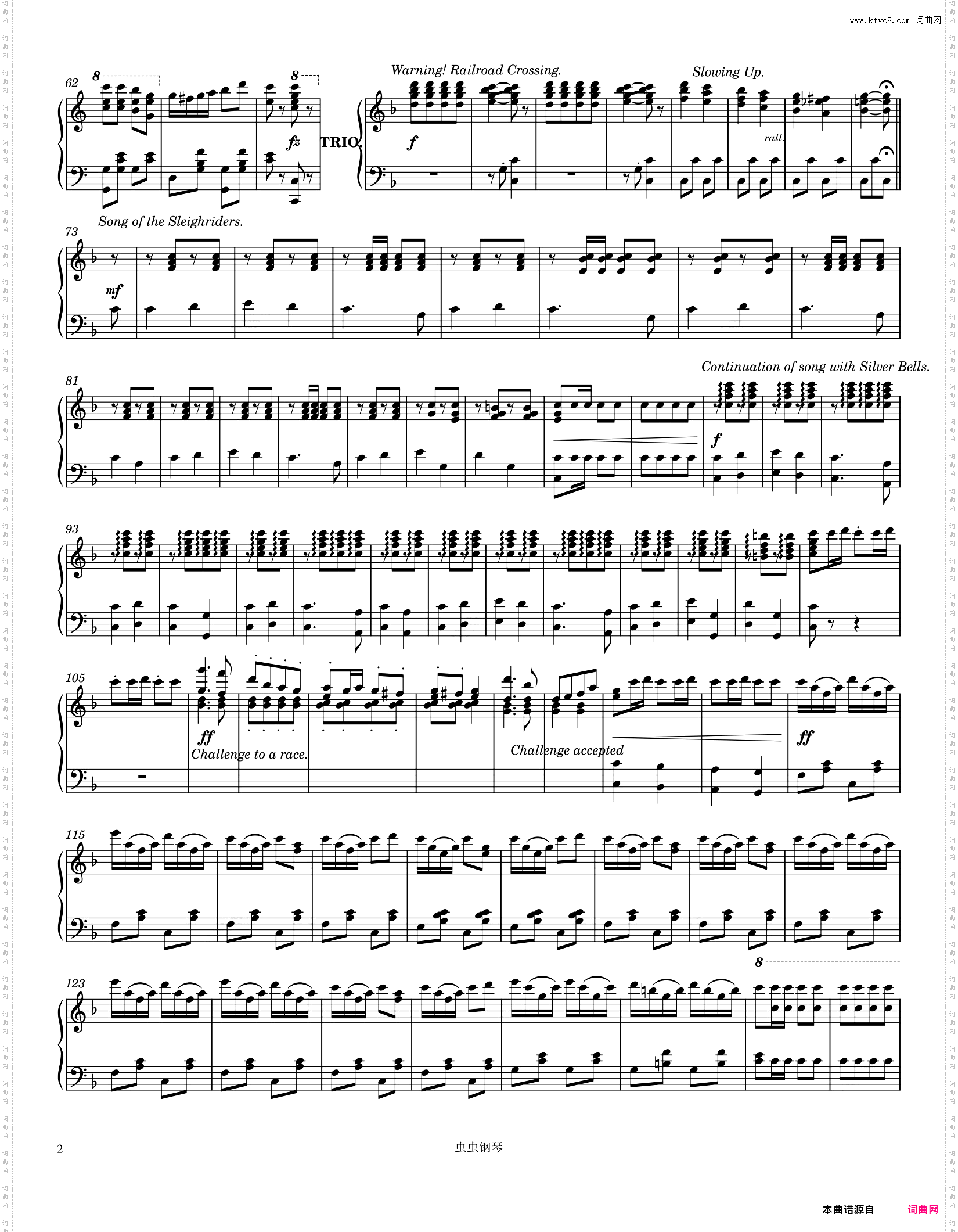 Silver Sleigh Bells 1906