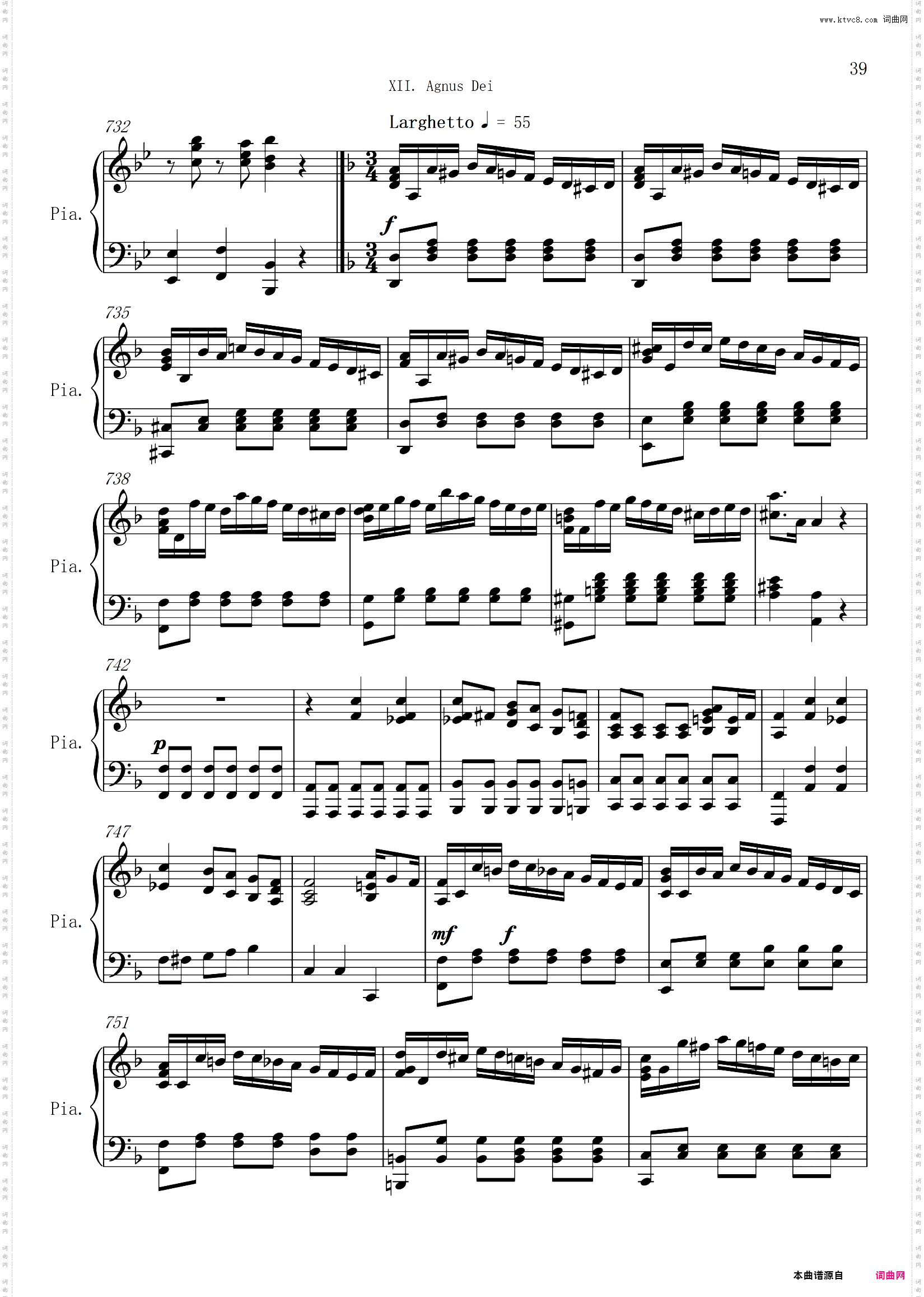 【全曲完整版】莫扎特 - 安魂曲Requiem K·626典藏级乐谱