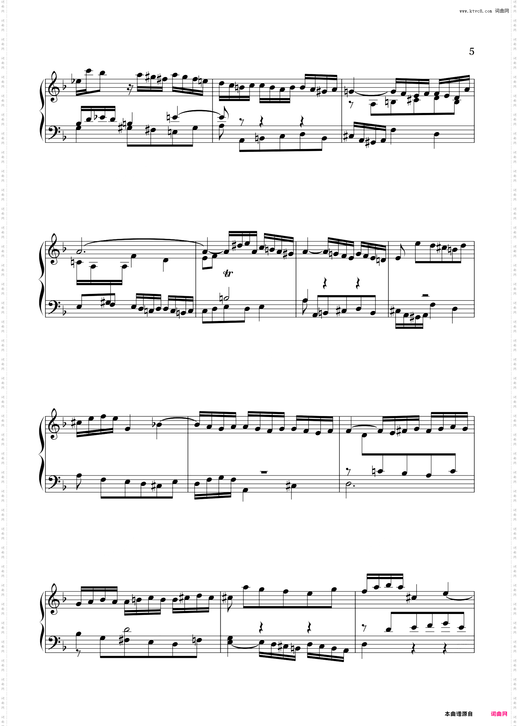 【巴赫十二平均律】第一册 D小调第六首BWV 851《前奏曲》和《赋格》