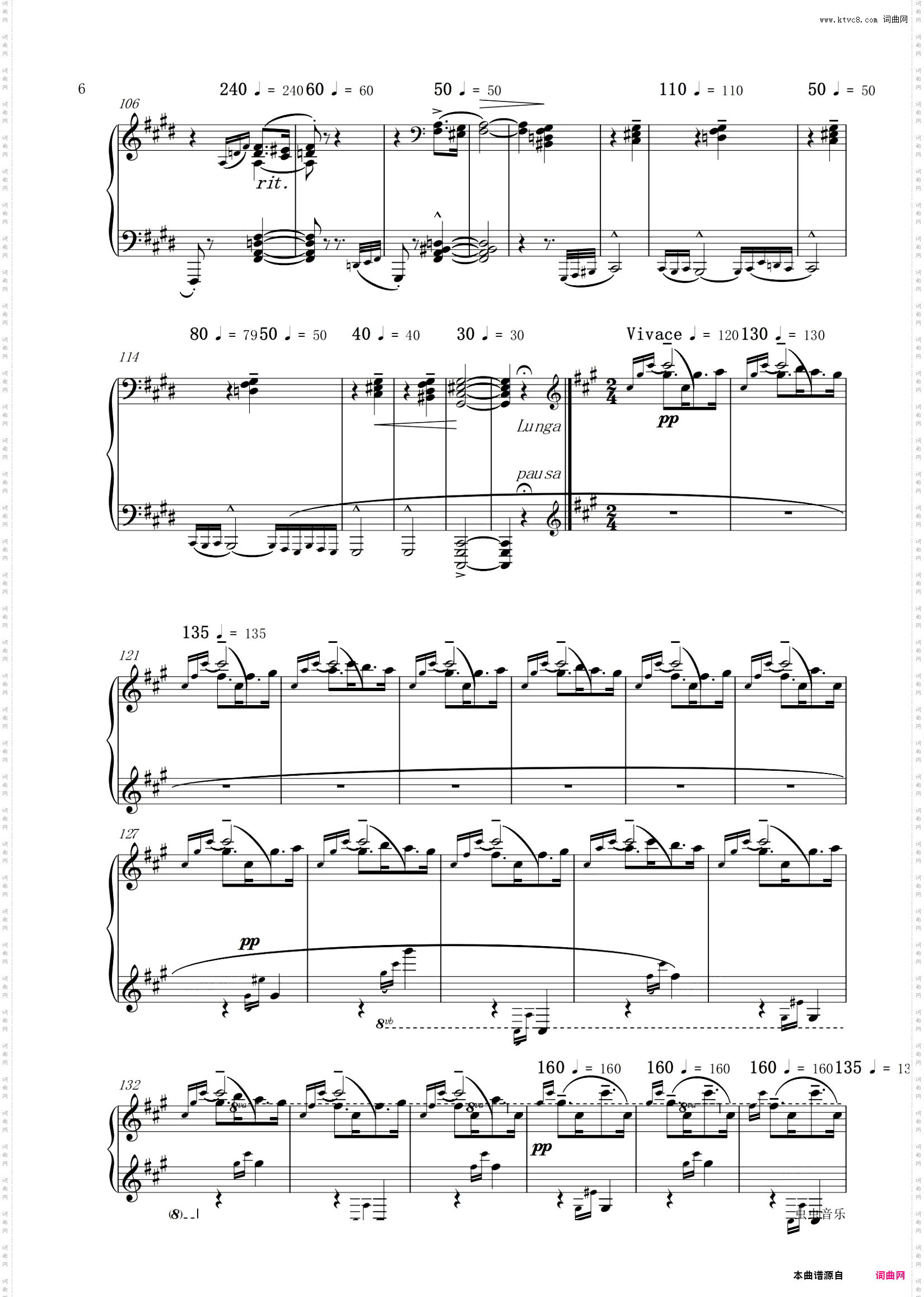 李斯特 - 匈牙利狂想曲 第2号