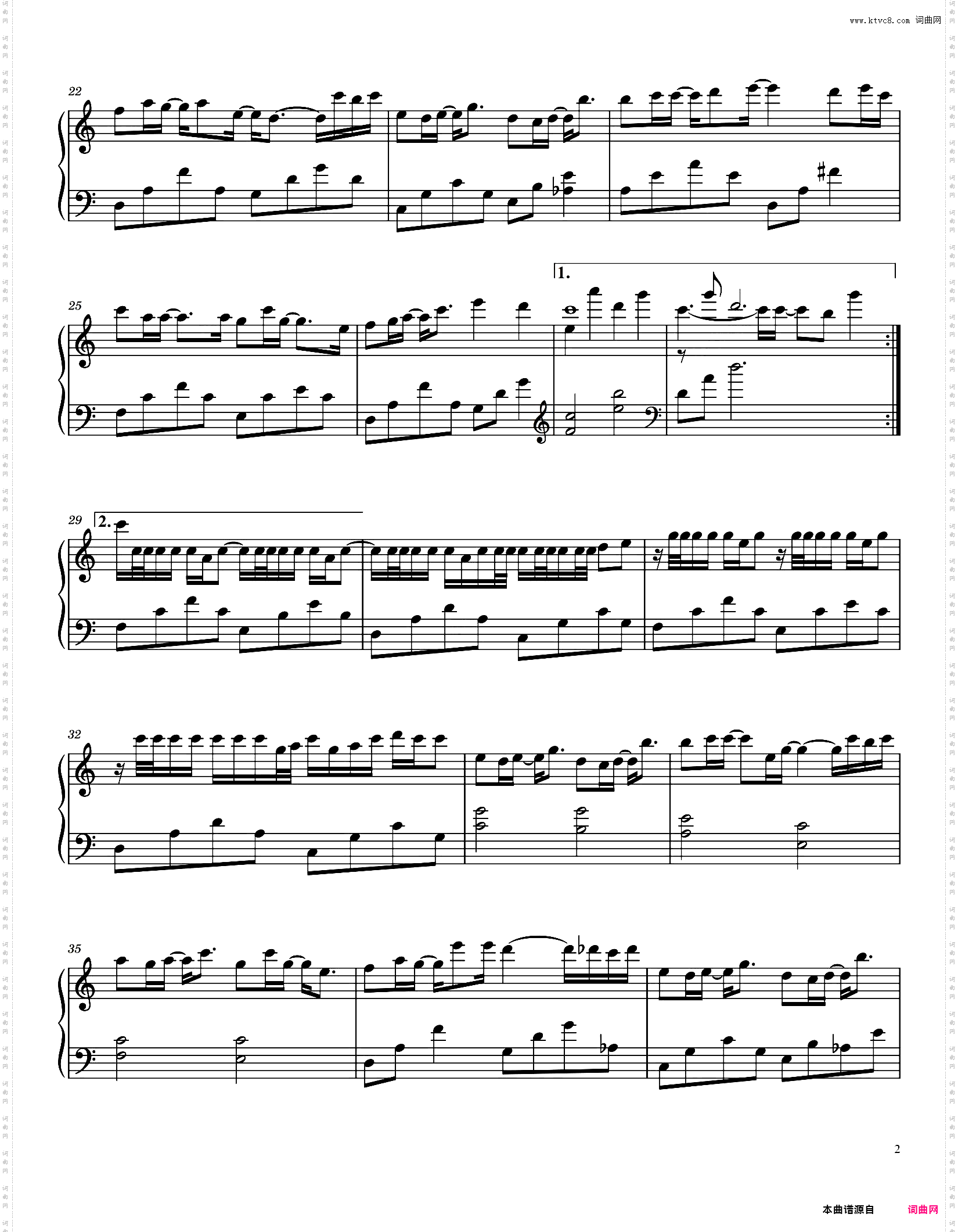 想见你想见你想见你 Miss You 3000 C大调/C major