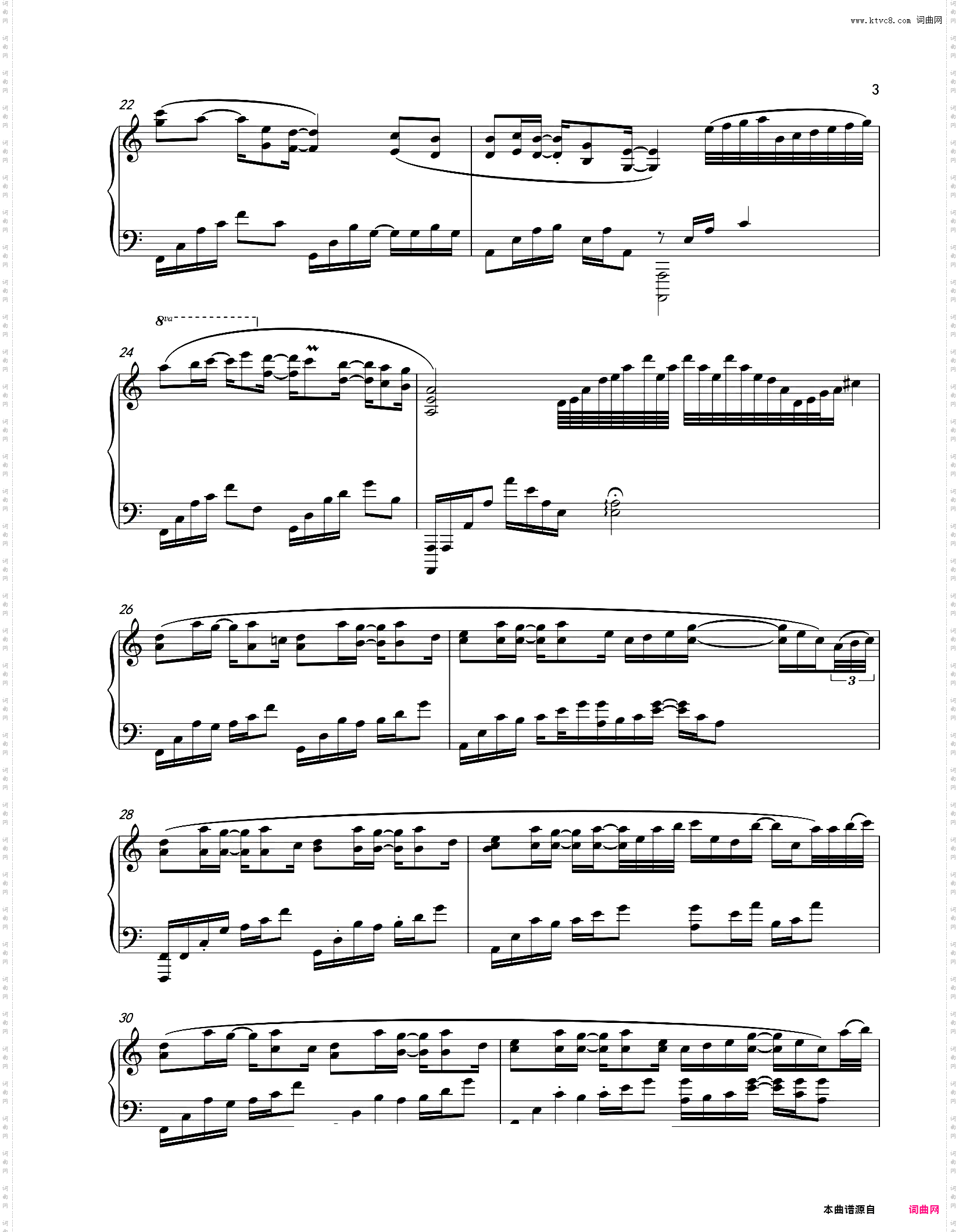 春よ、来い | 春天来了 C调易弹『羽生结弦花滑曲目』