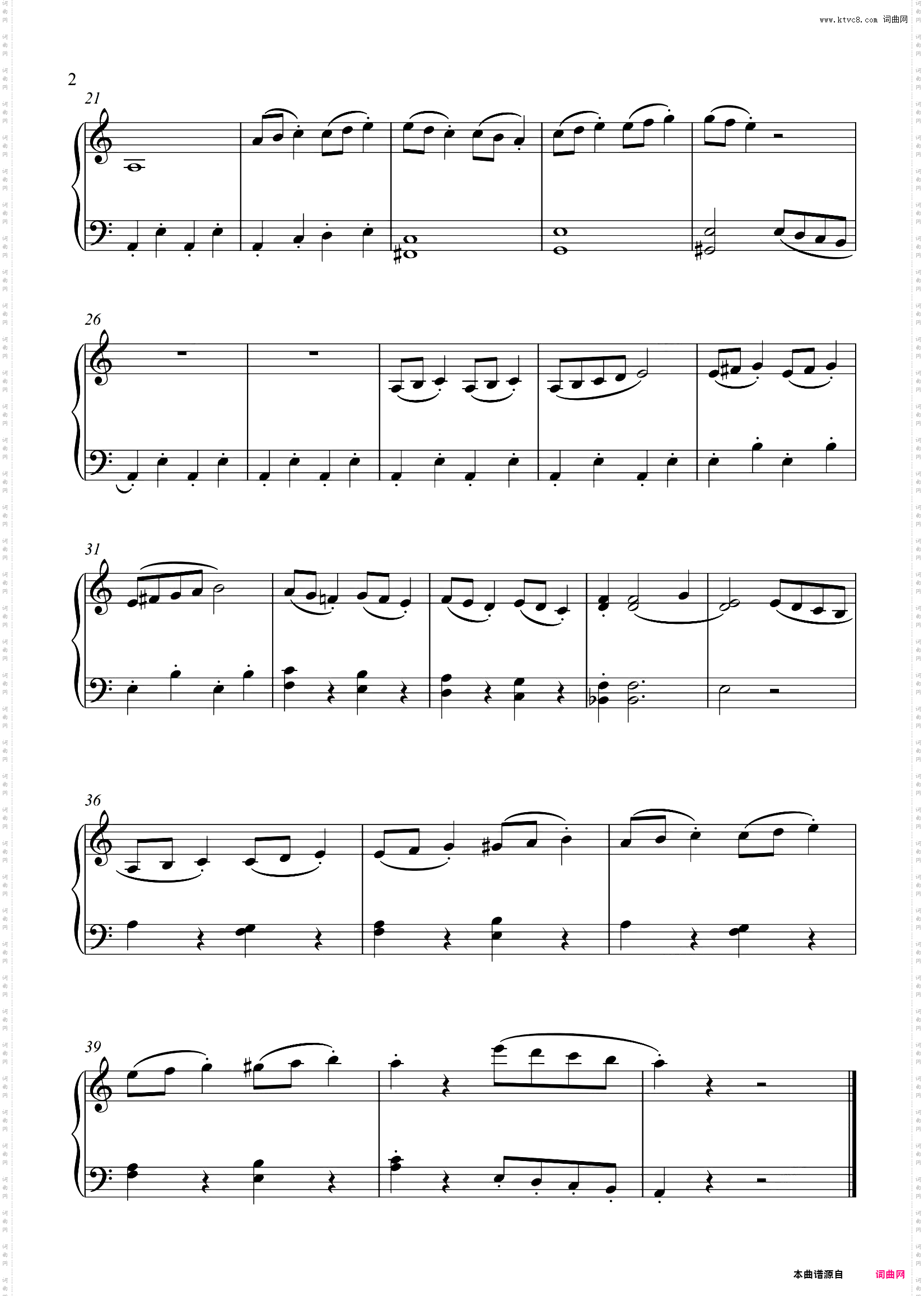 初级钢琴曲 Scarecrow Dance