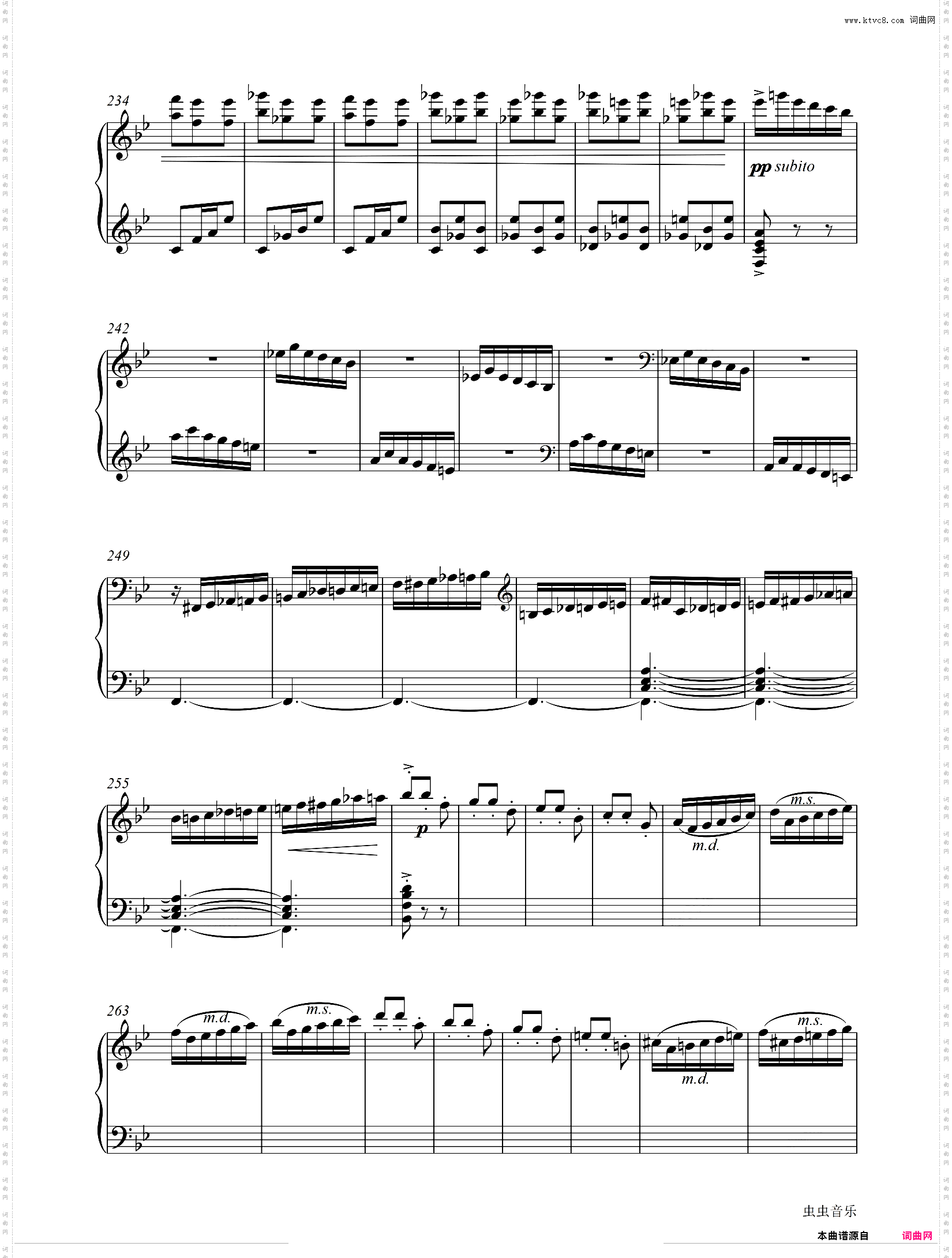 【莫什科夫斯基】 火花Etincelles Op·36 No·6