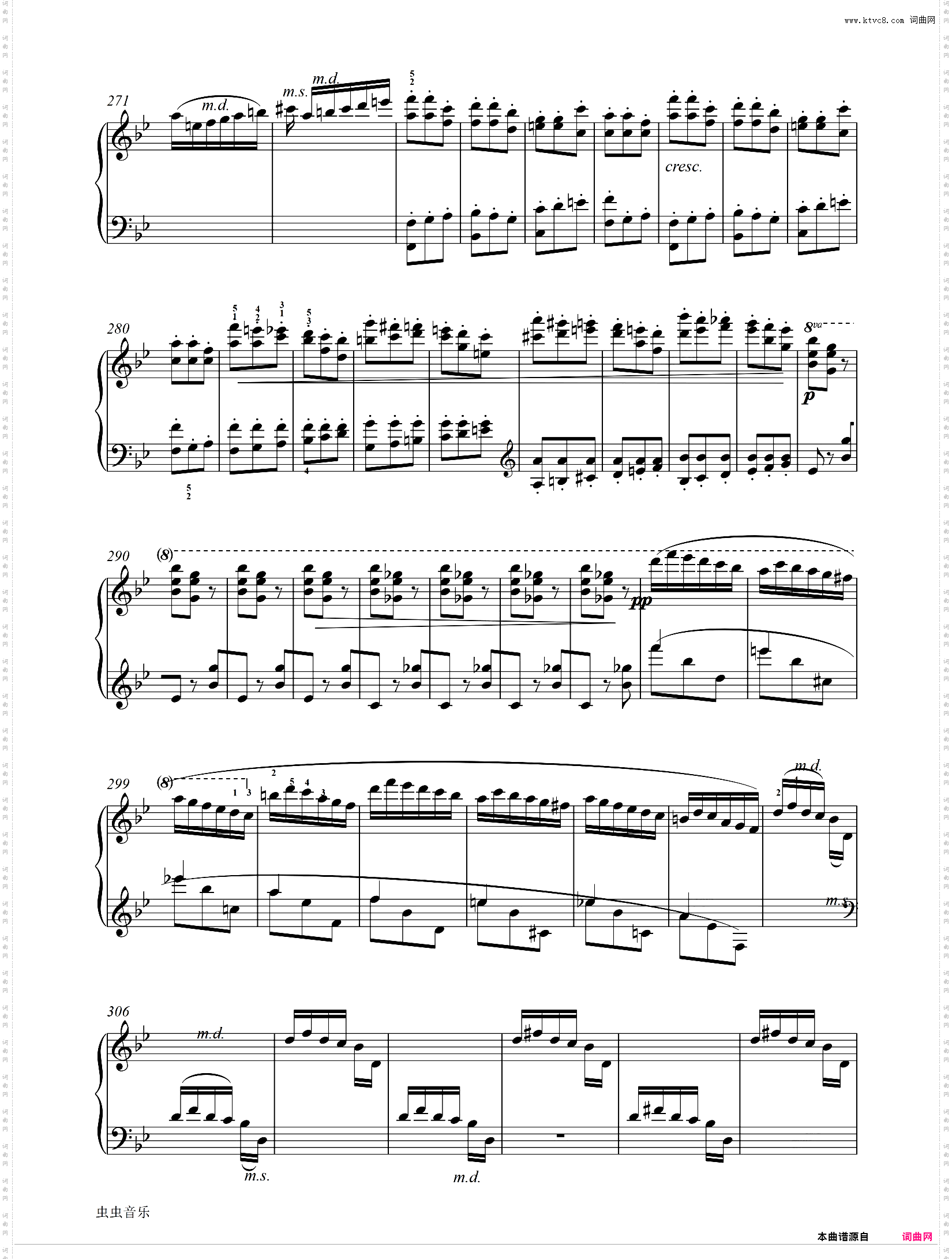 【莫什科夫斯基】 火花Etincelles Op·36 No·6