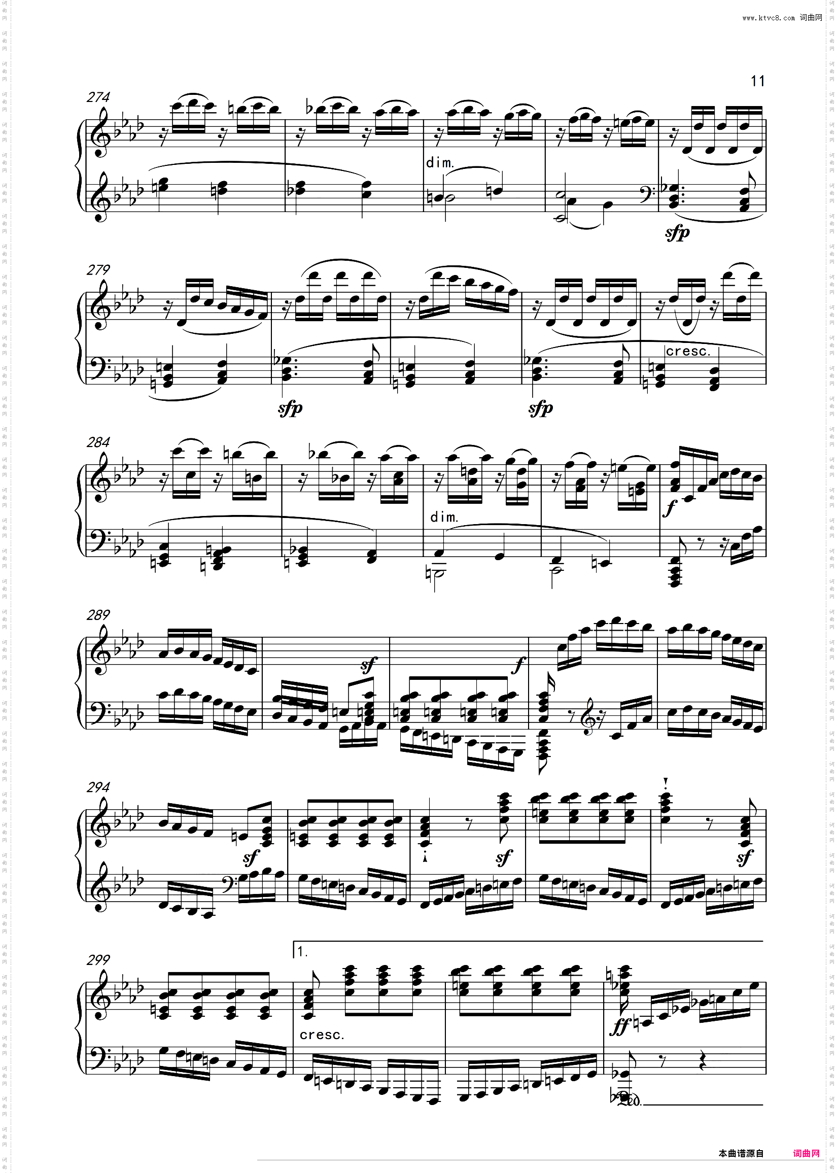 贝多芬 F小调奏鸣曲，作品57热情：第三乐章