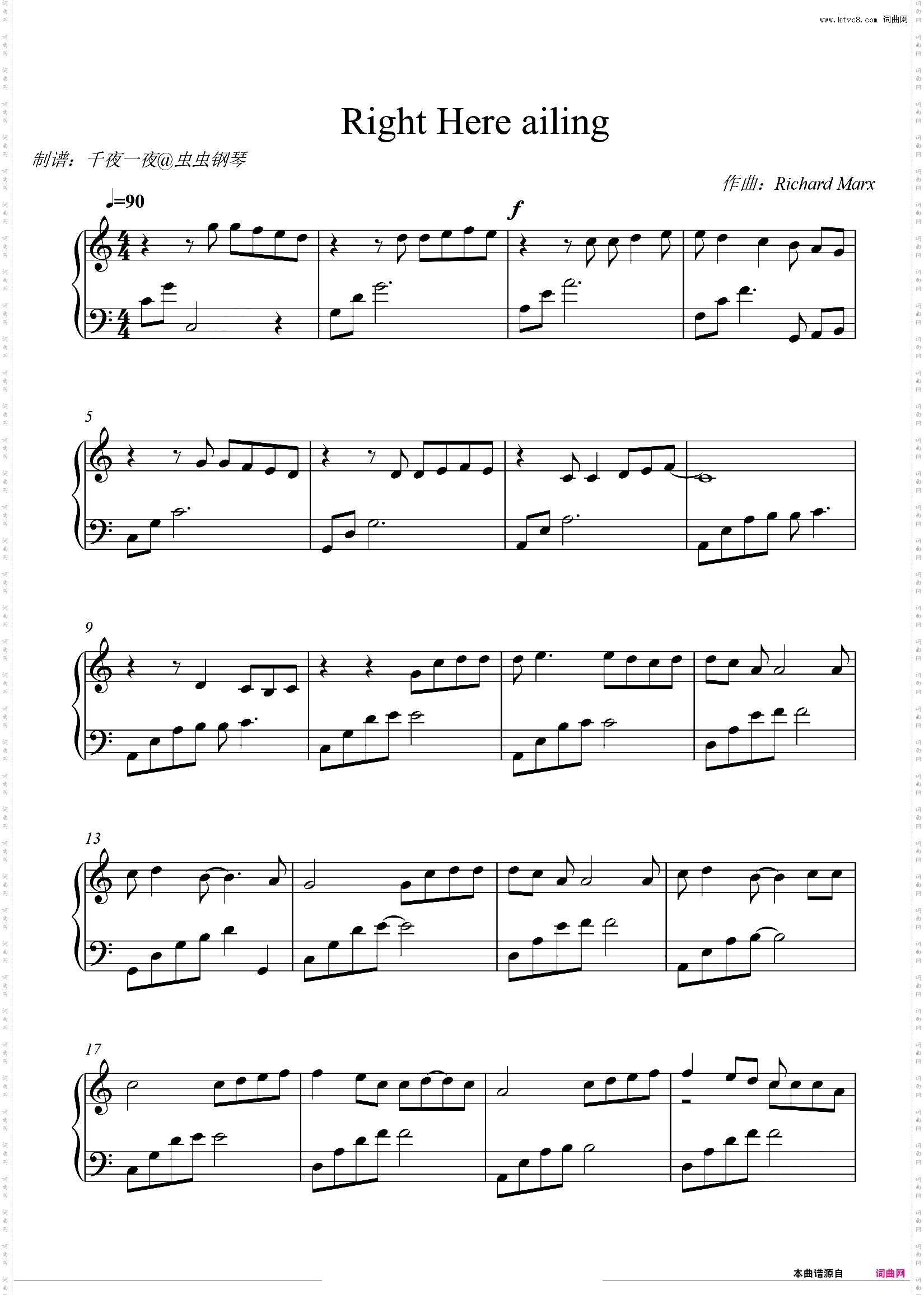 【钢琴】经典情歌 此情可待 Right Here Waiting丨iPiano