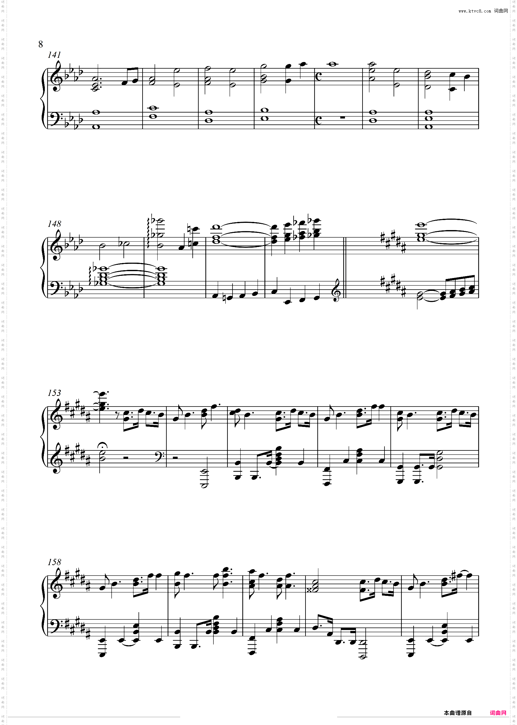 钢琴 Lemon 米津玄师 非自然死亡 主题曲 UNNATURAL アンナチュラル