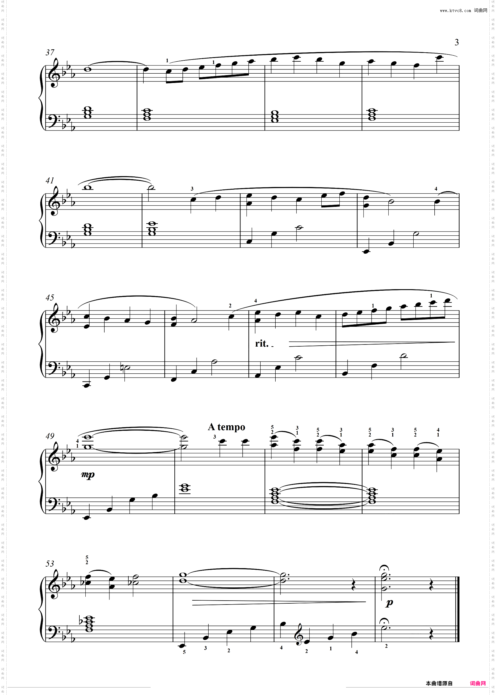 October Morning_初级钢琴曲