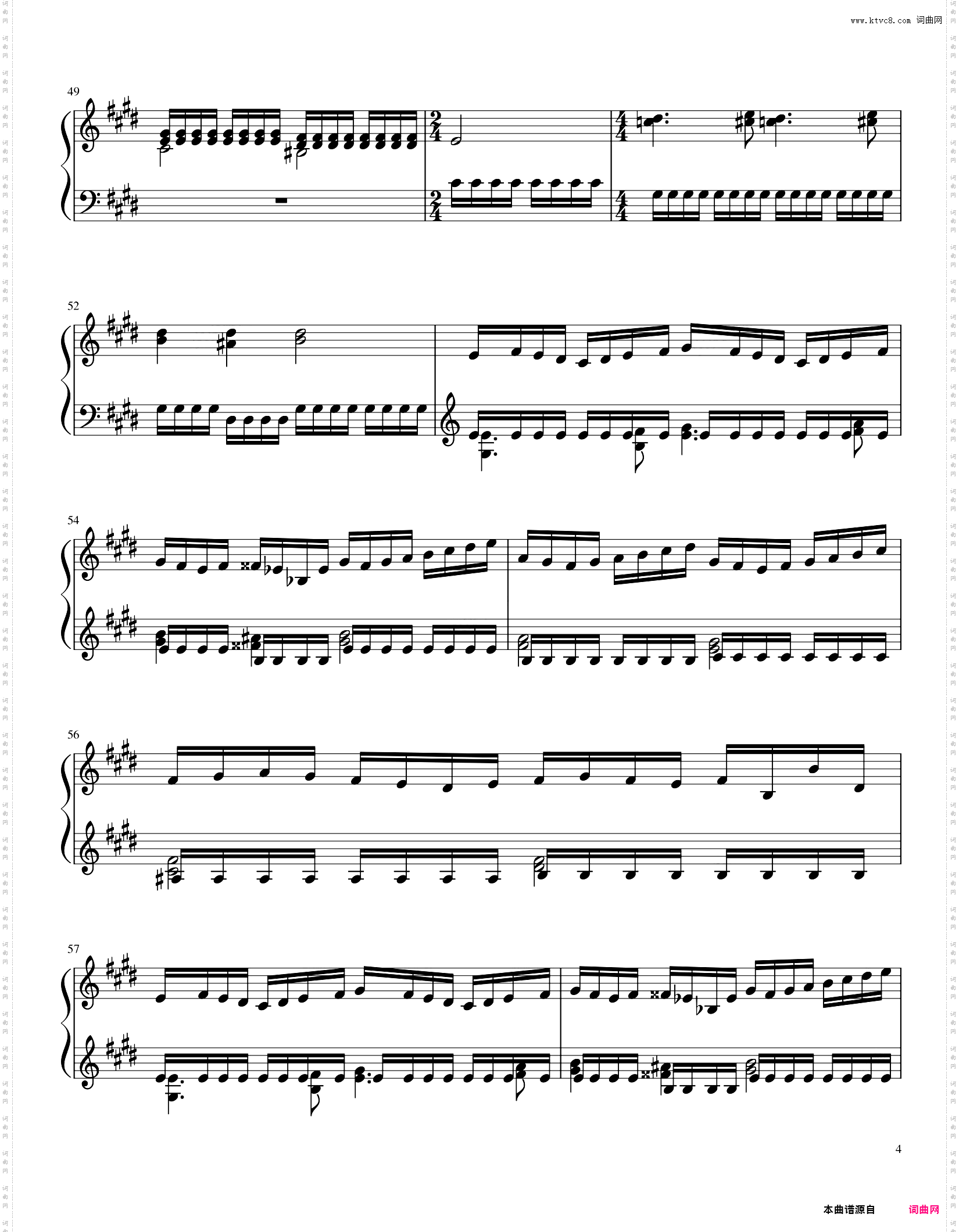 William Tell Overture 威廉·泰尔进行曲_钢琴谱