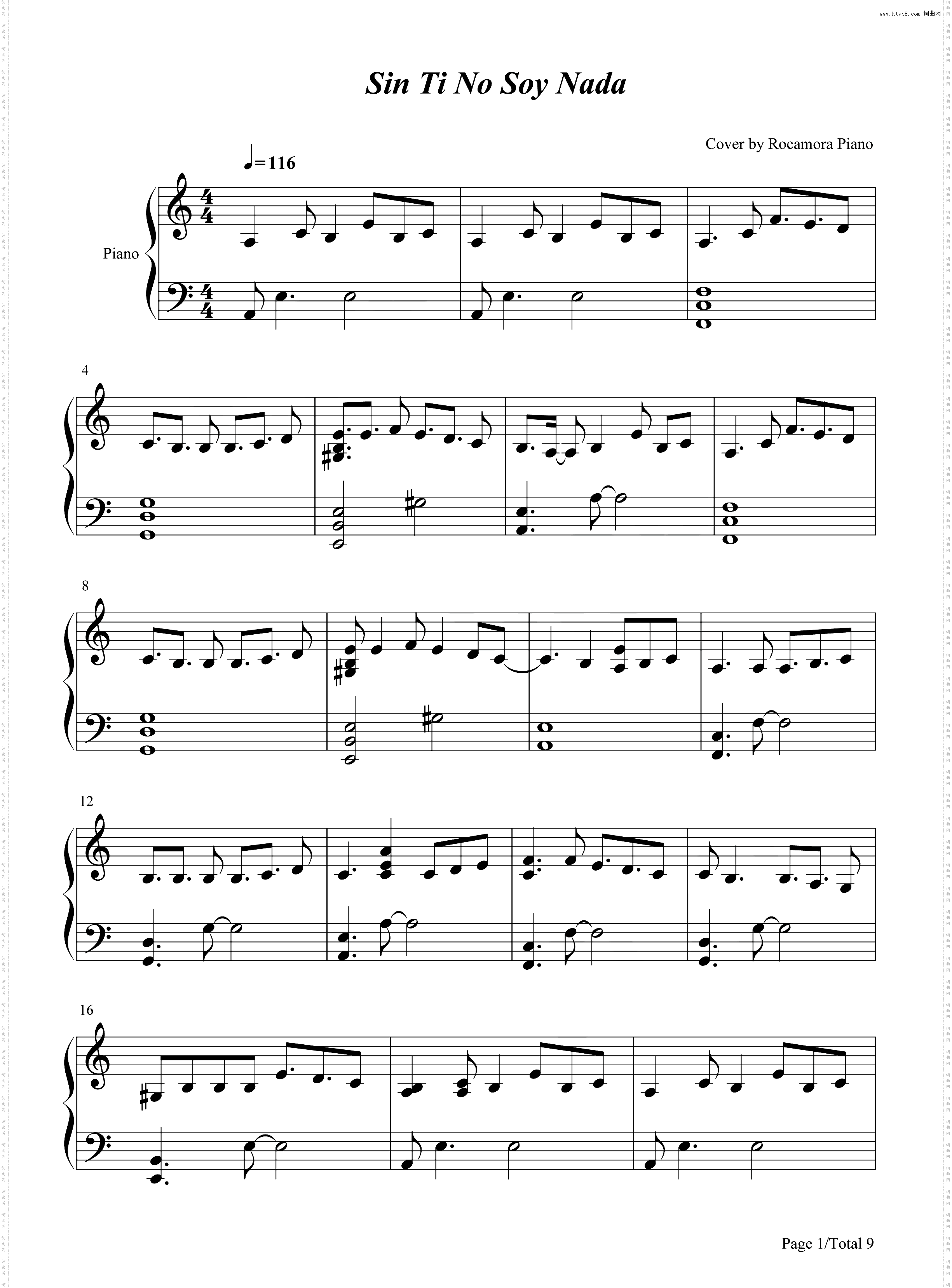 Sin Ti No Soy Nada-Amaral