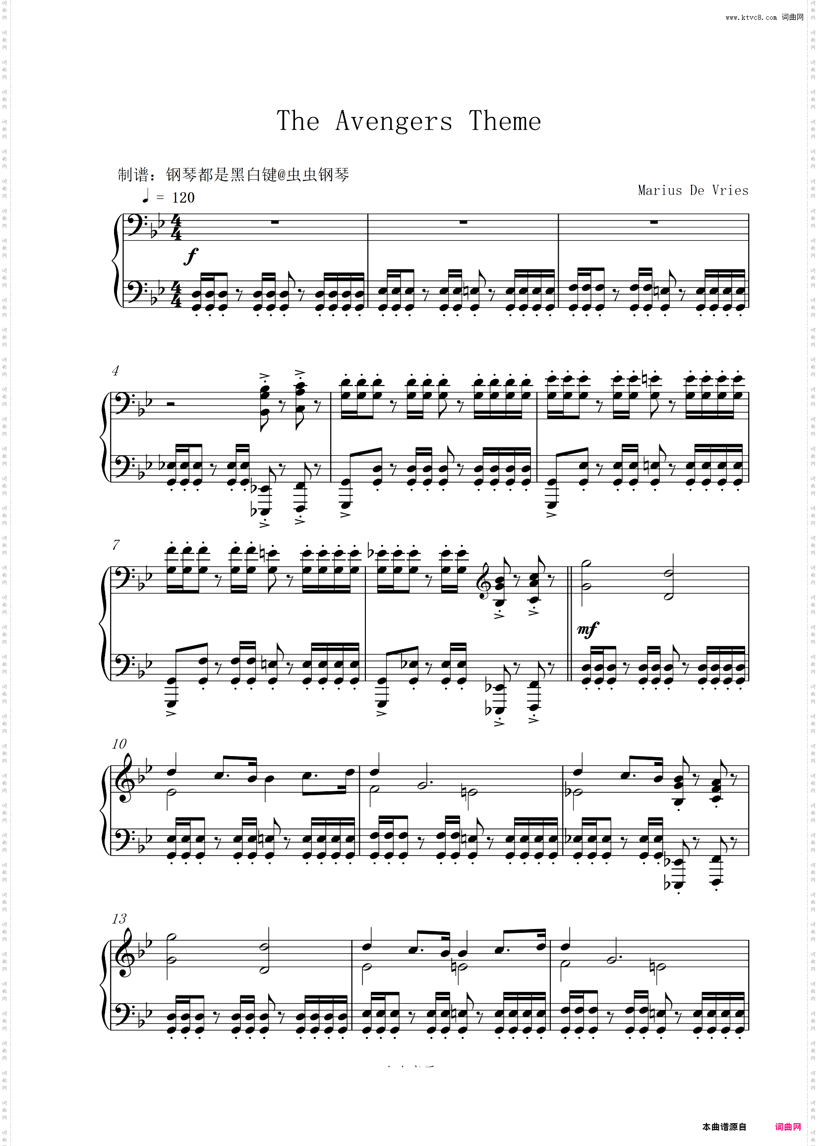 《复仇者联盟》主题曲 The Avengers - Main Theme 电影原声