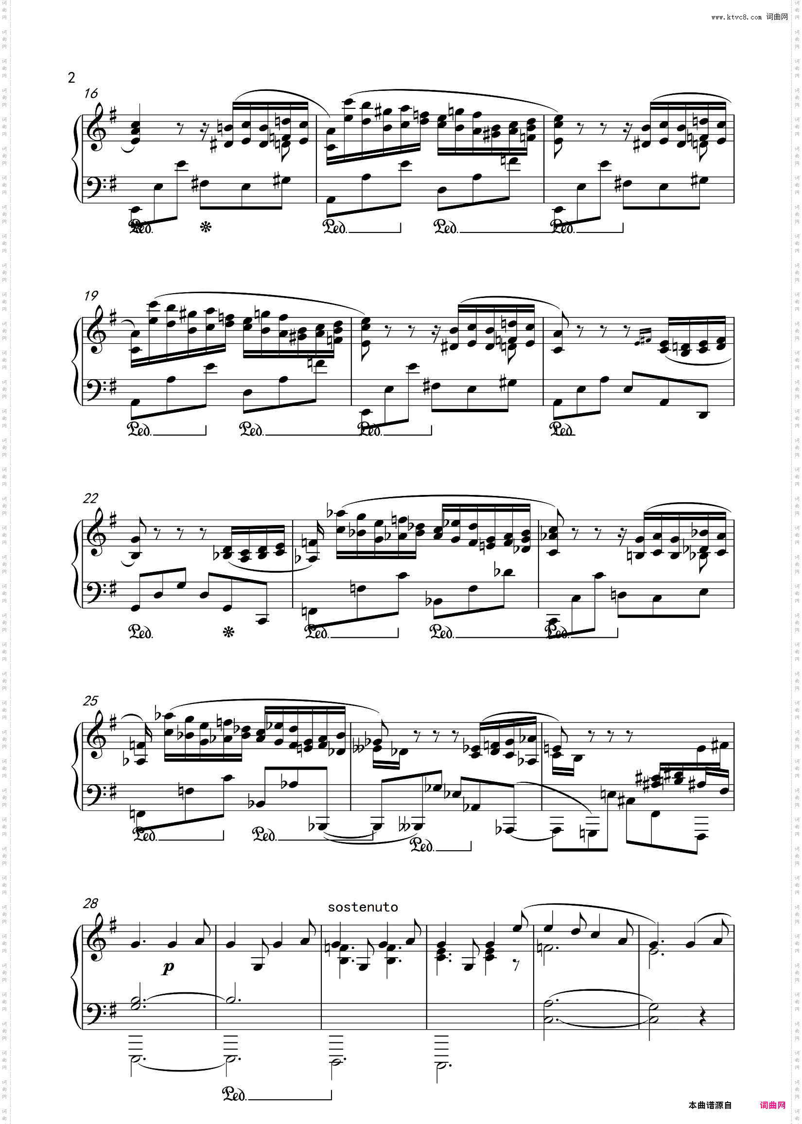 肖邦: G大调第12号夜曲Op·37 No·2