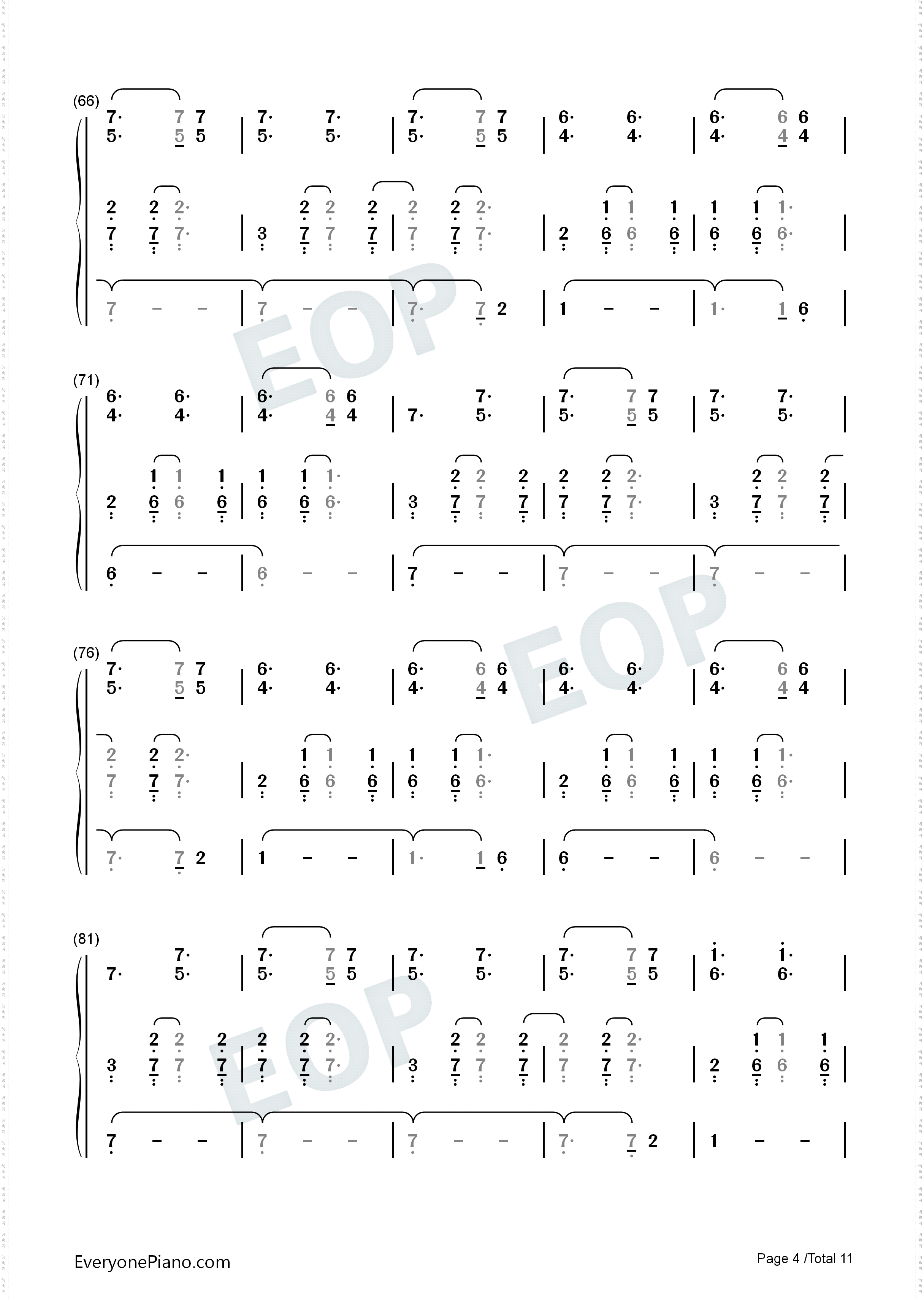 Promise With You_弹唱谱