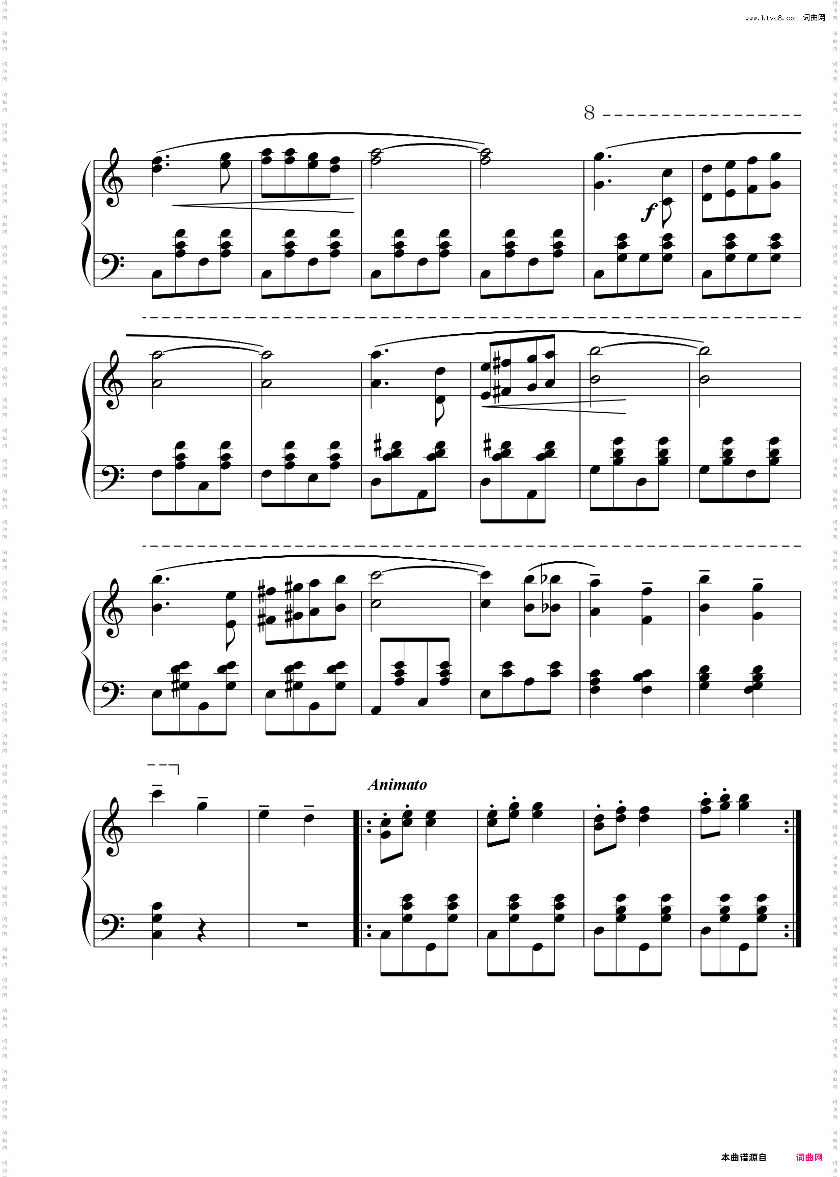 do re mi 简易版 钢琴谱