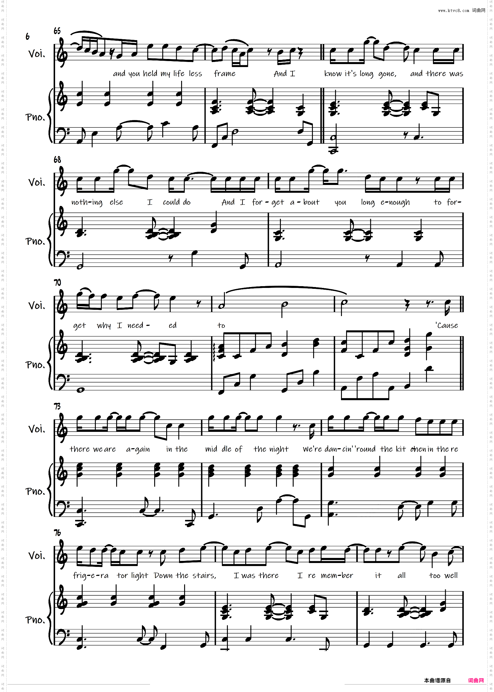 弹唱谱附歌词《All Too Well 10 Min》Taylor Swift「一撇撇耶」