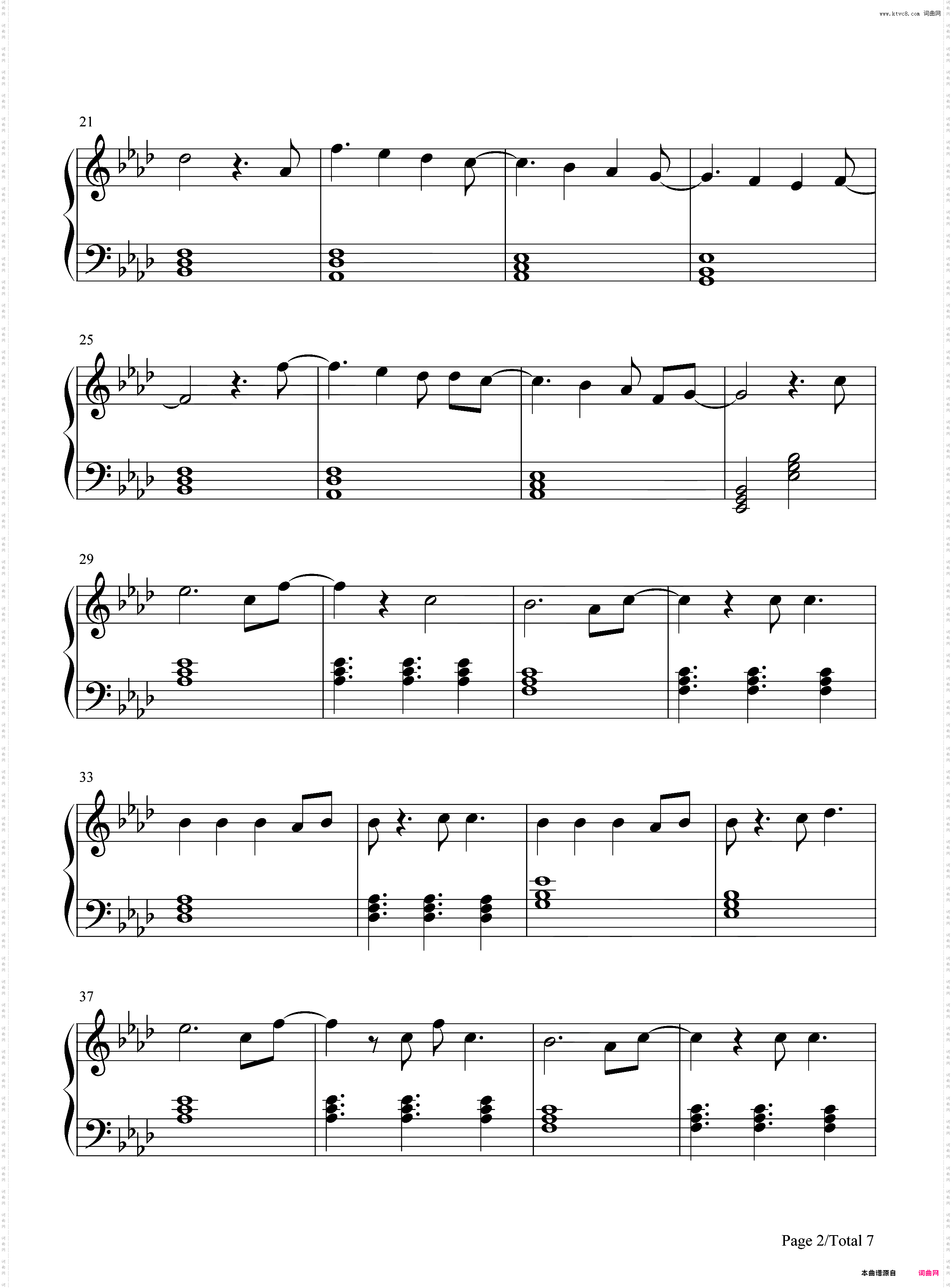 All Of Me_钢琴简单完整版