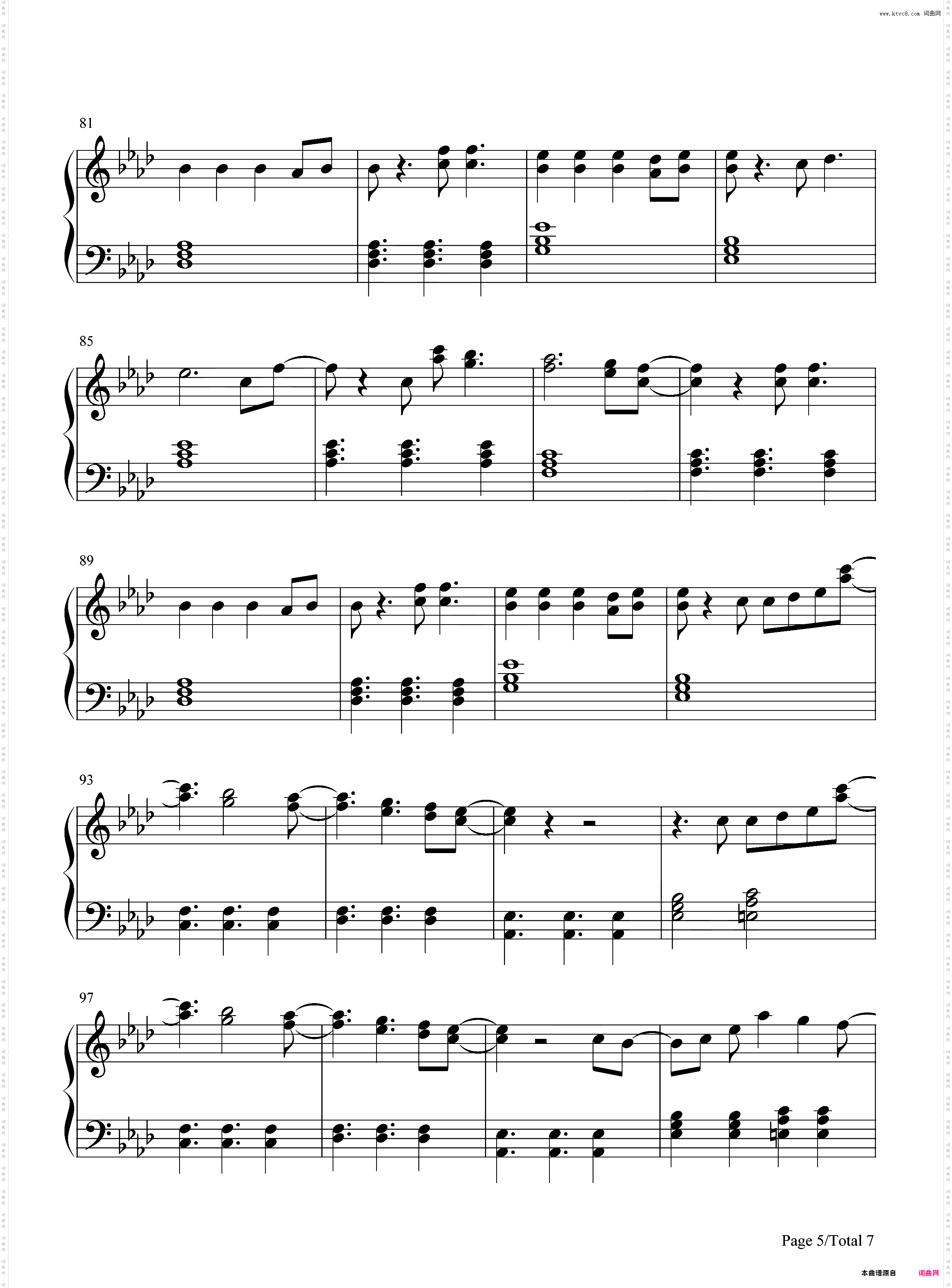 All Of Me_钢琴简单完整版
