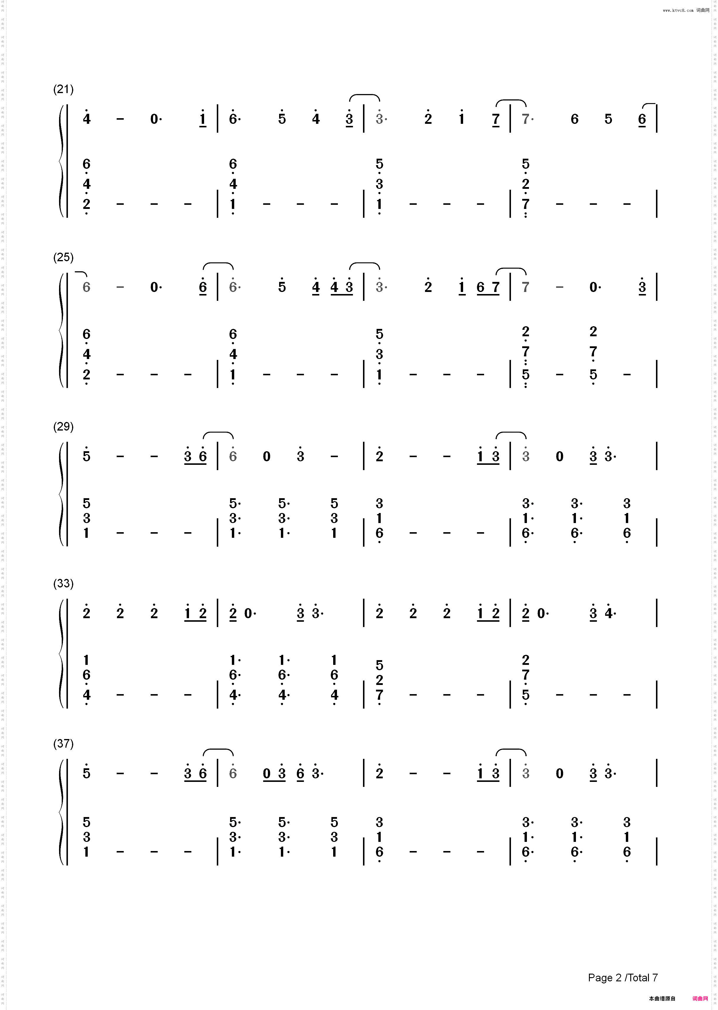 All Of Me_钢琴简单完整版