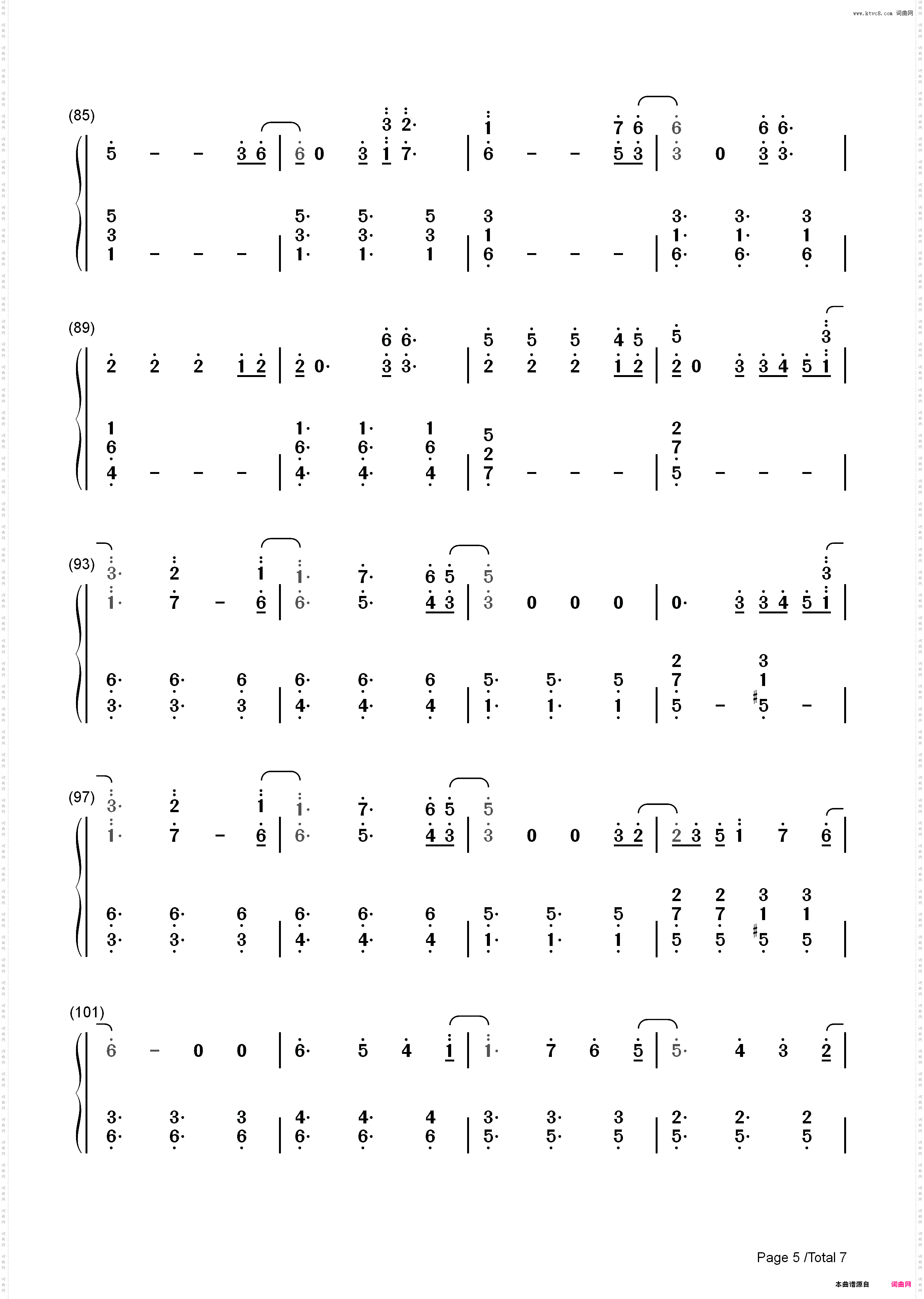 All Of Me_钢琴简单完整版