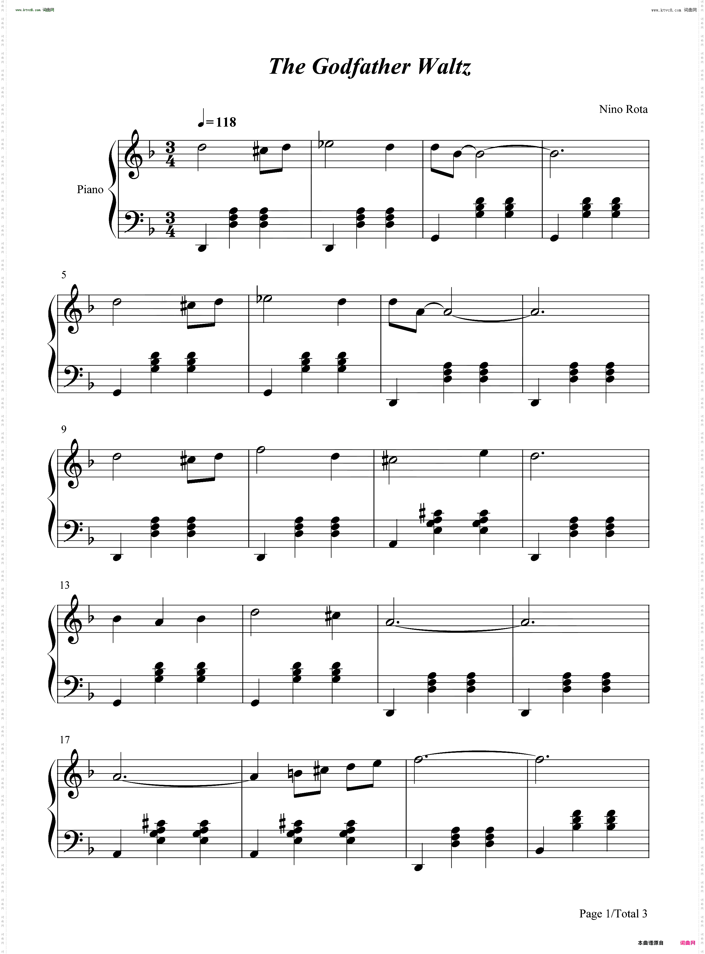 The Godfather Waltz_教父插曲