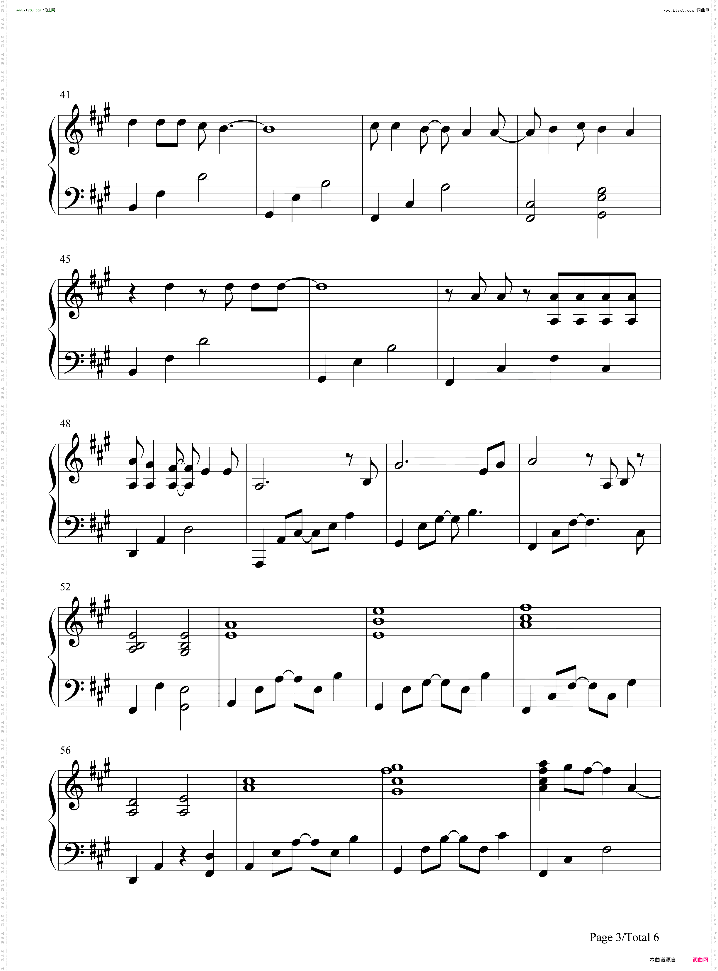 Take On Me带我走_简单版