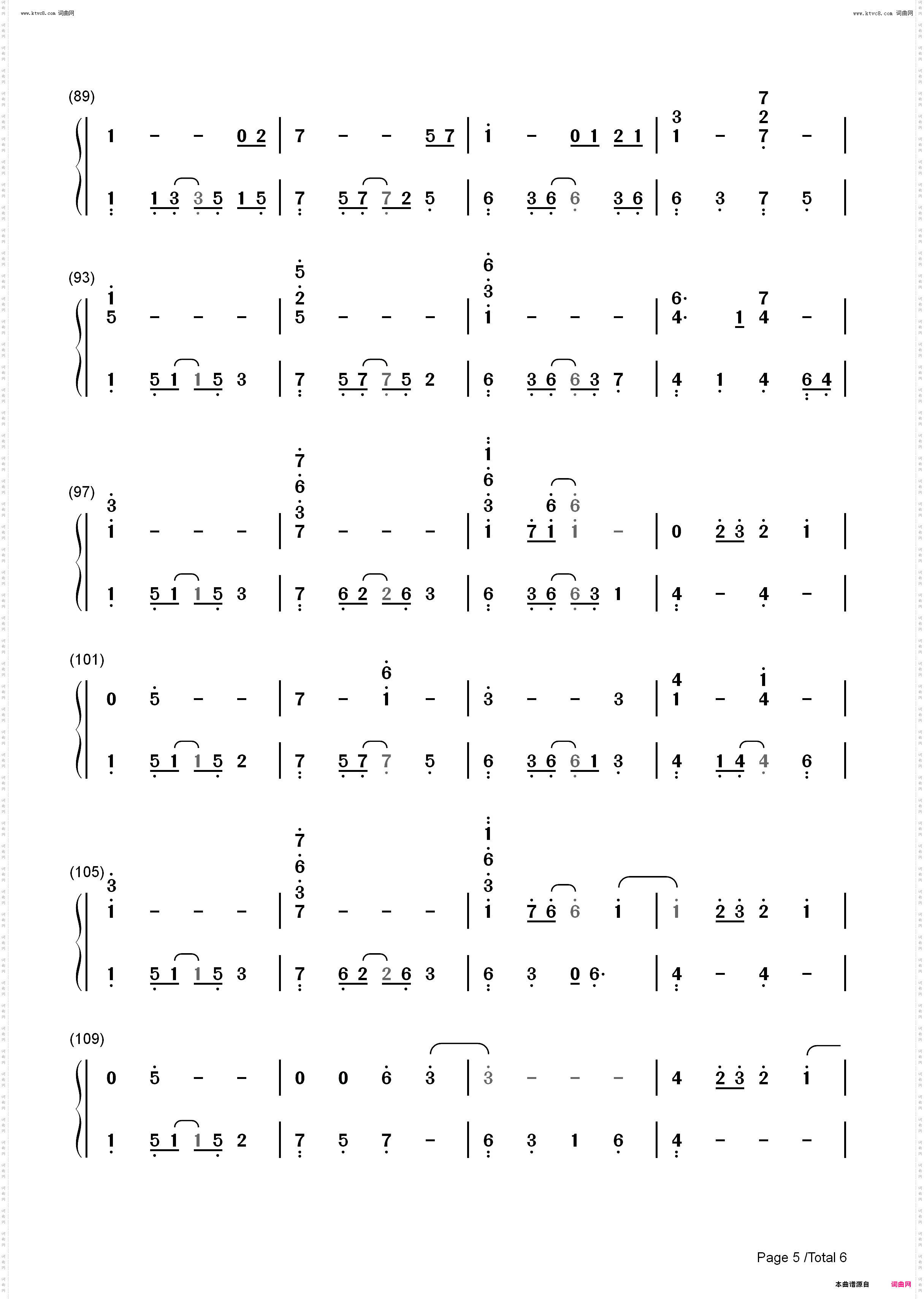 Take On Me带我走_简单版