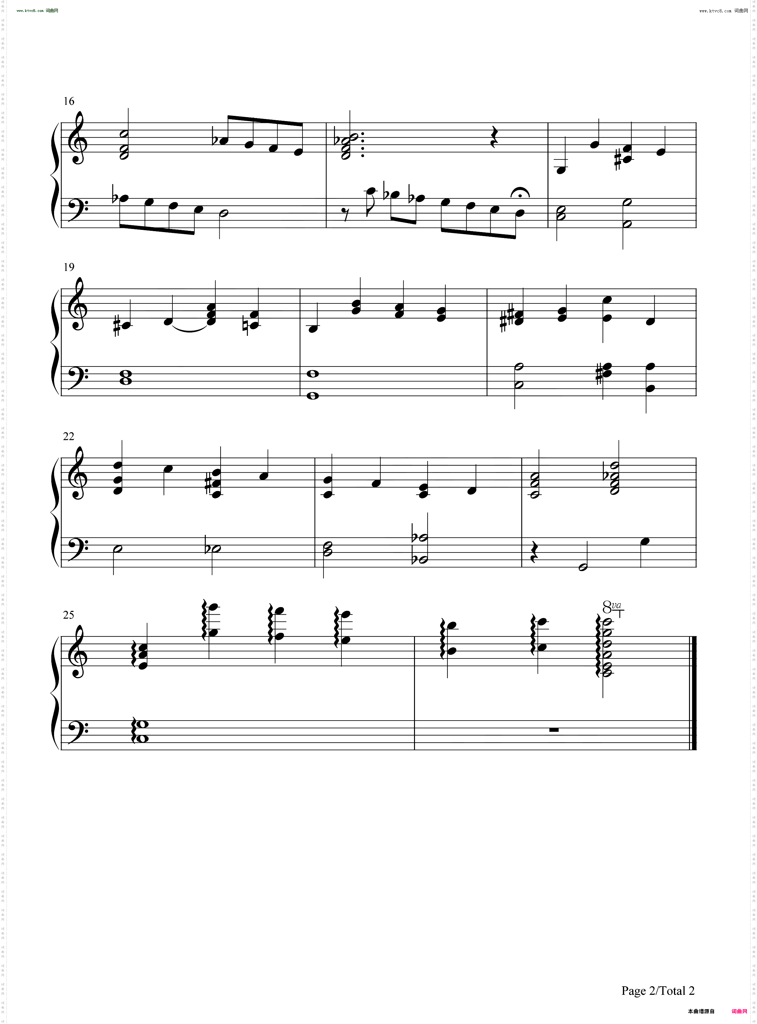 When You Wish Upon A Star_简单版