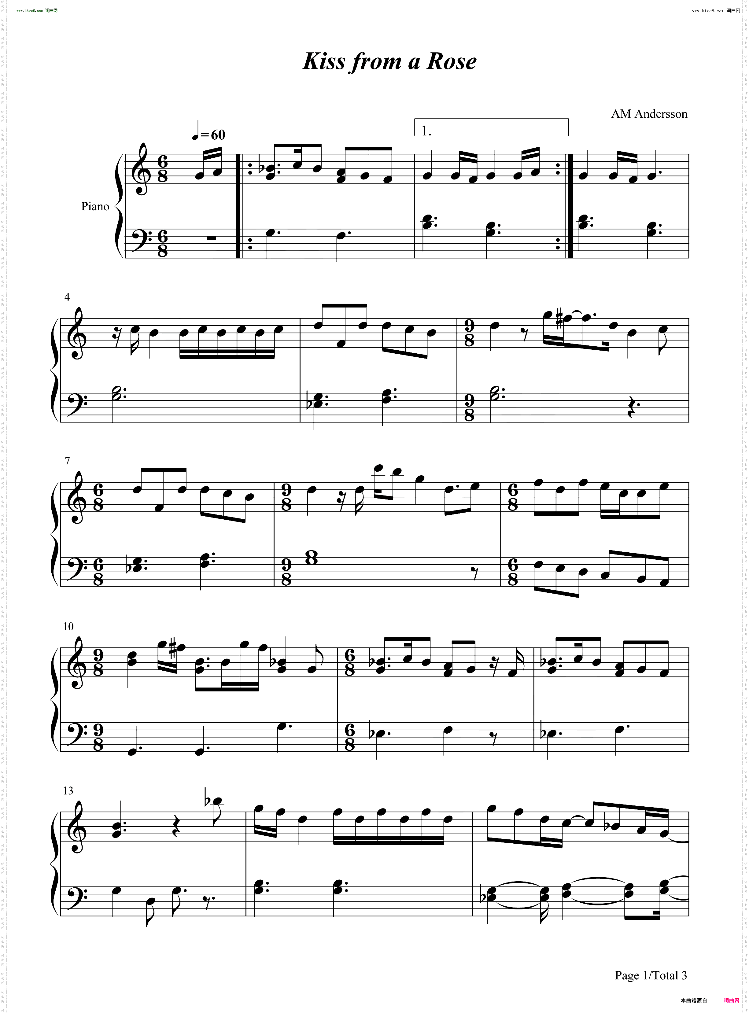 Kiss from a Rose 玫瑰之吻