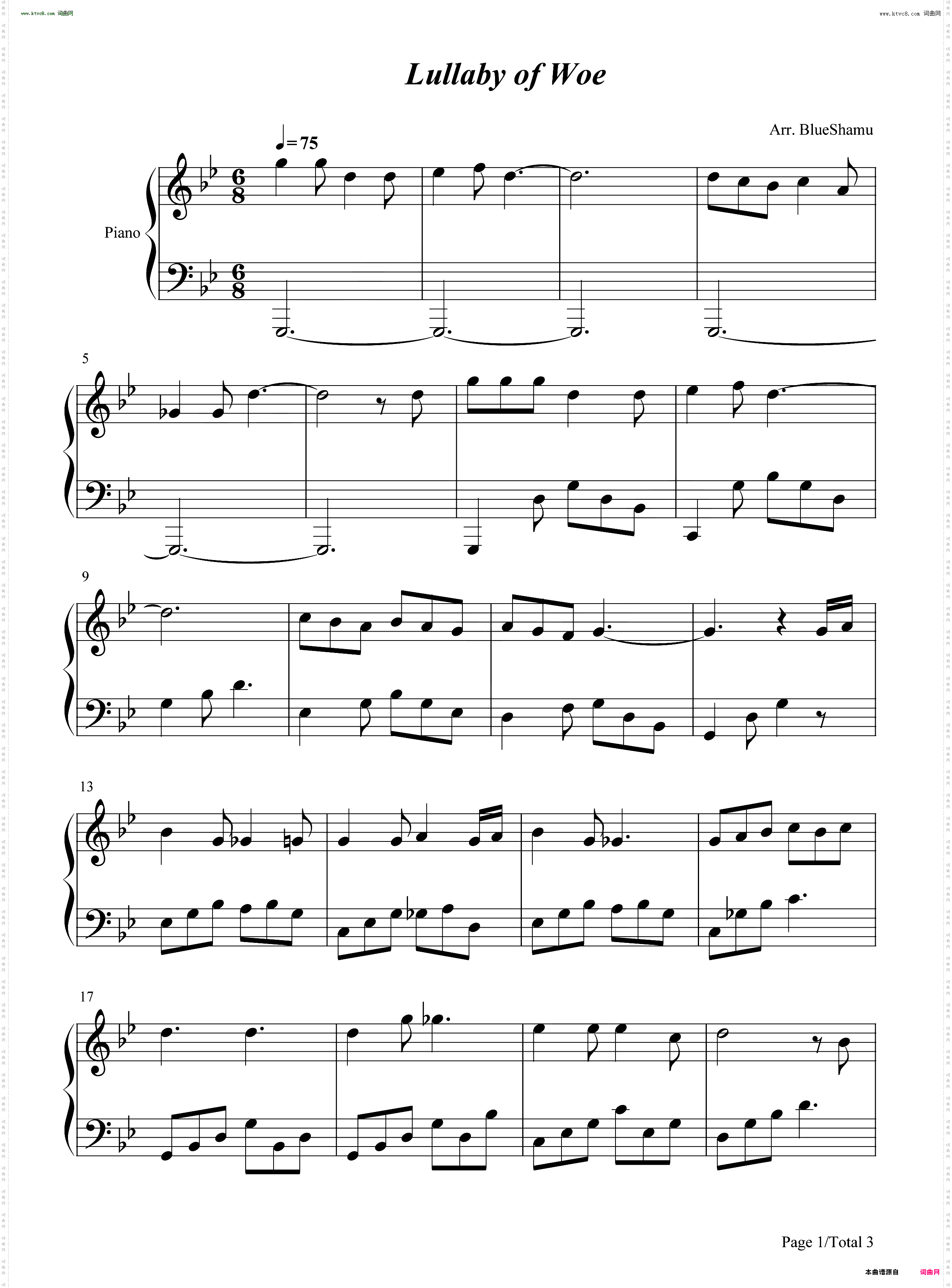 Lullaby of Woe-巫师3狂猎