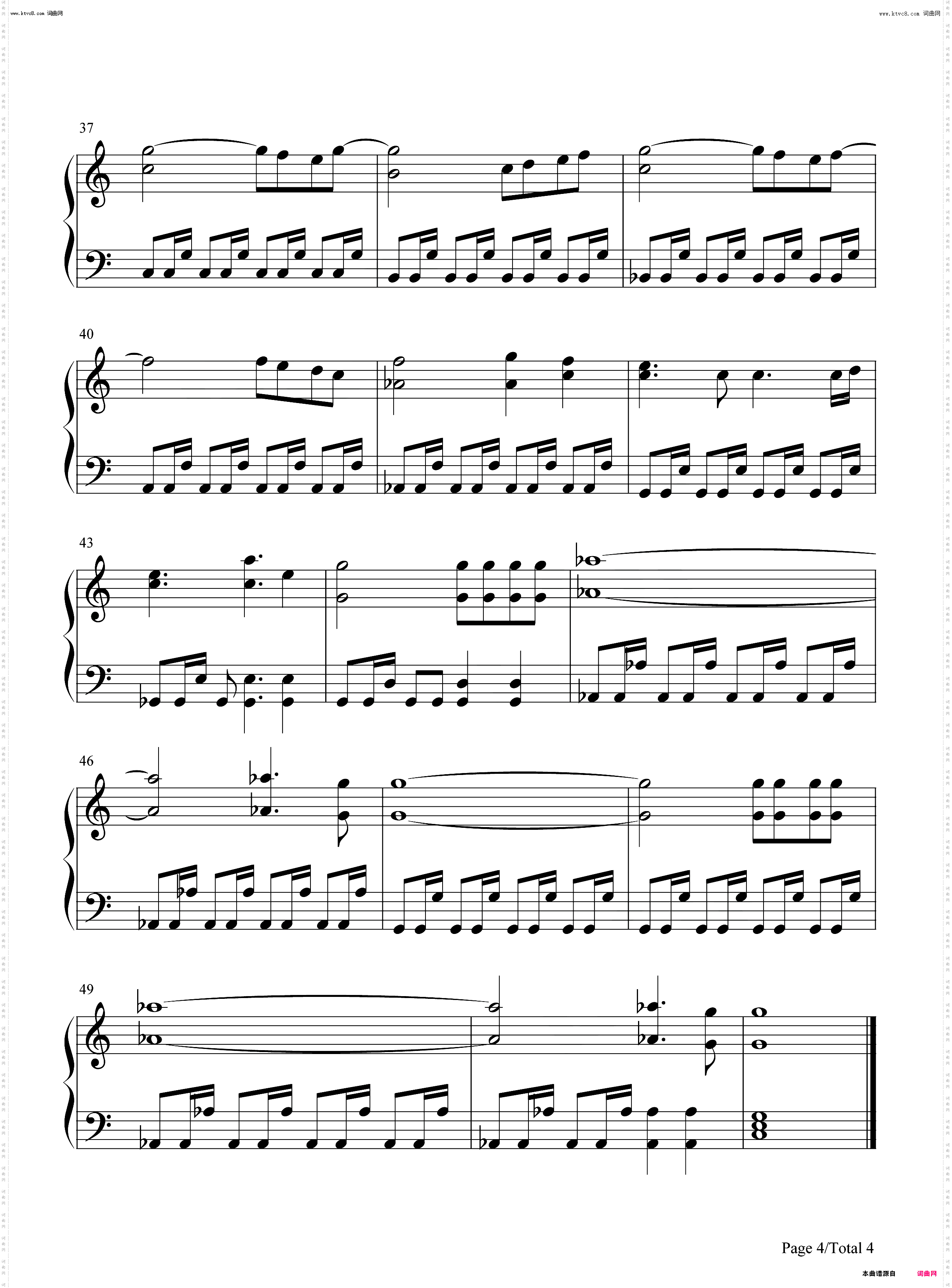 ウルトラマンメビウス-梦比优斯奥特曼_钢琴简谱线谱