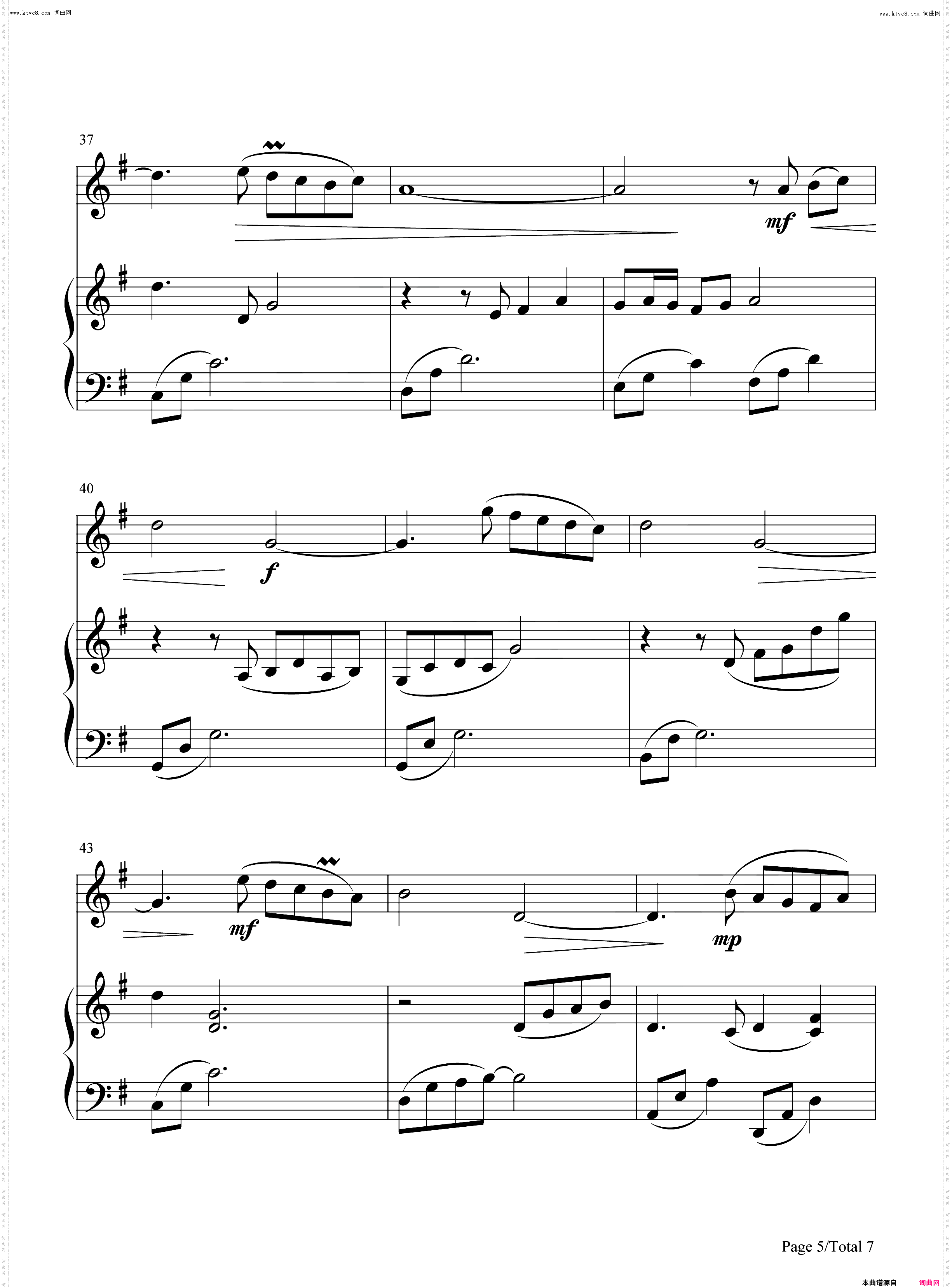 Hymn To Hope希望的赞美诗_钢琴简谱线谱