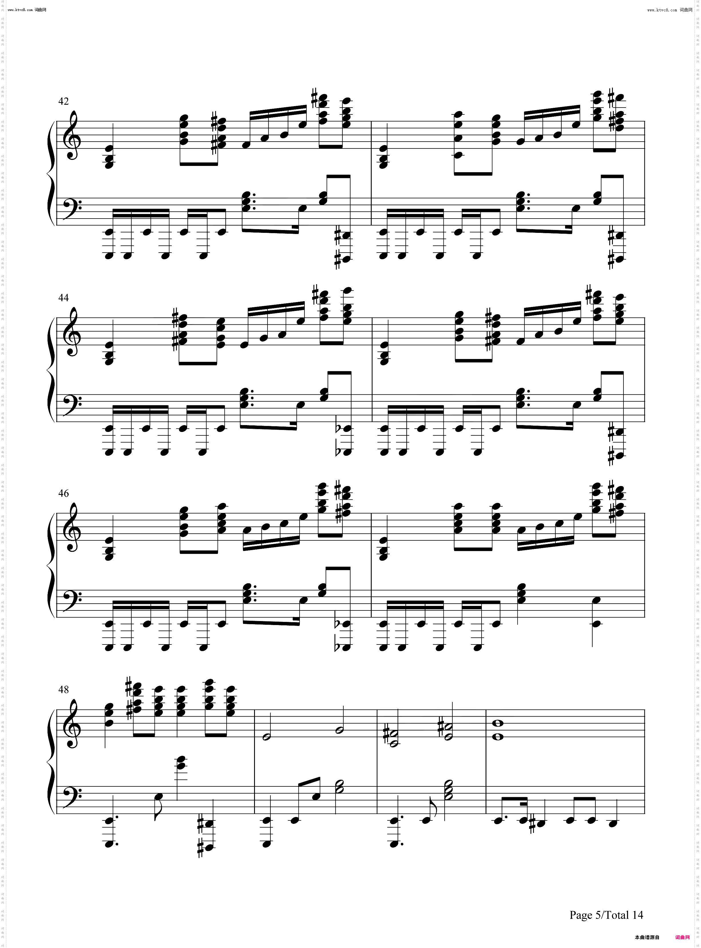 Ataek On Taitn_进击的巨人插曲钢琴简谱线谱