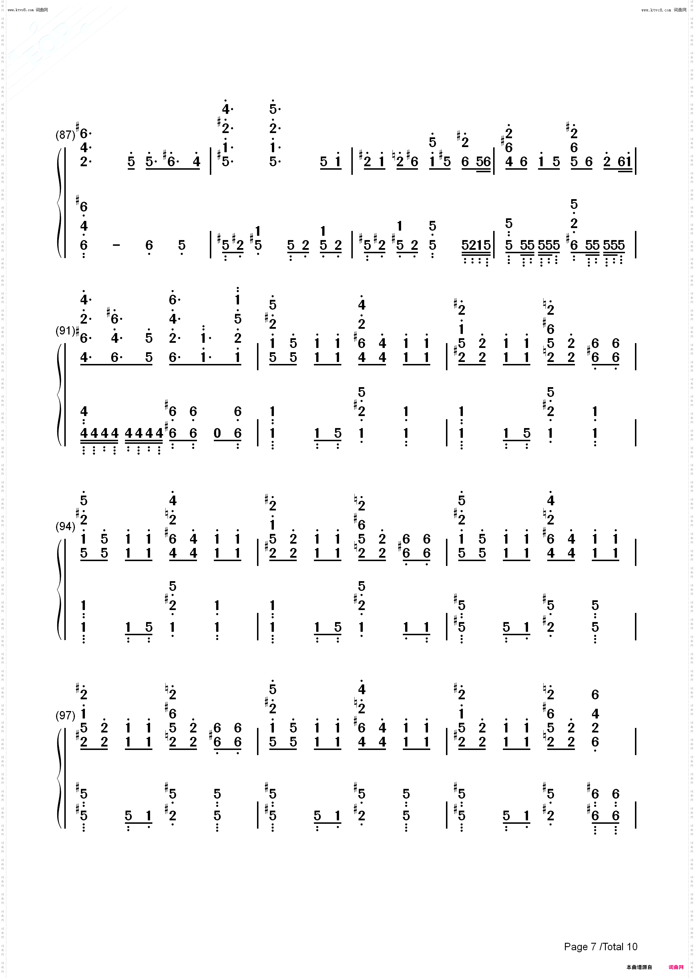 Ataek On Taitn_进击的巨人插曲钢琴简谱线谱