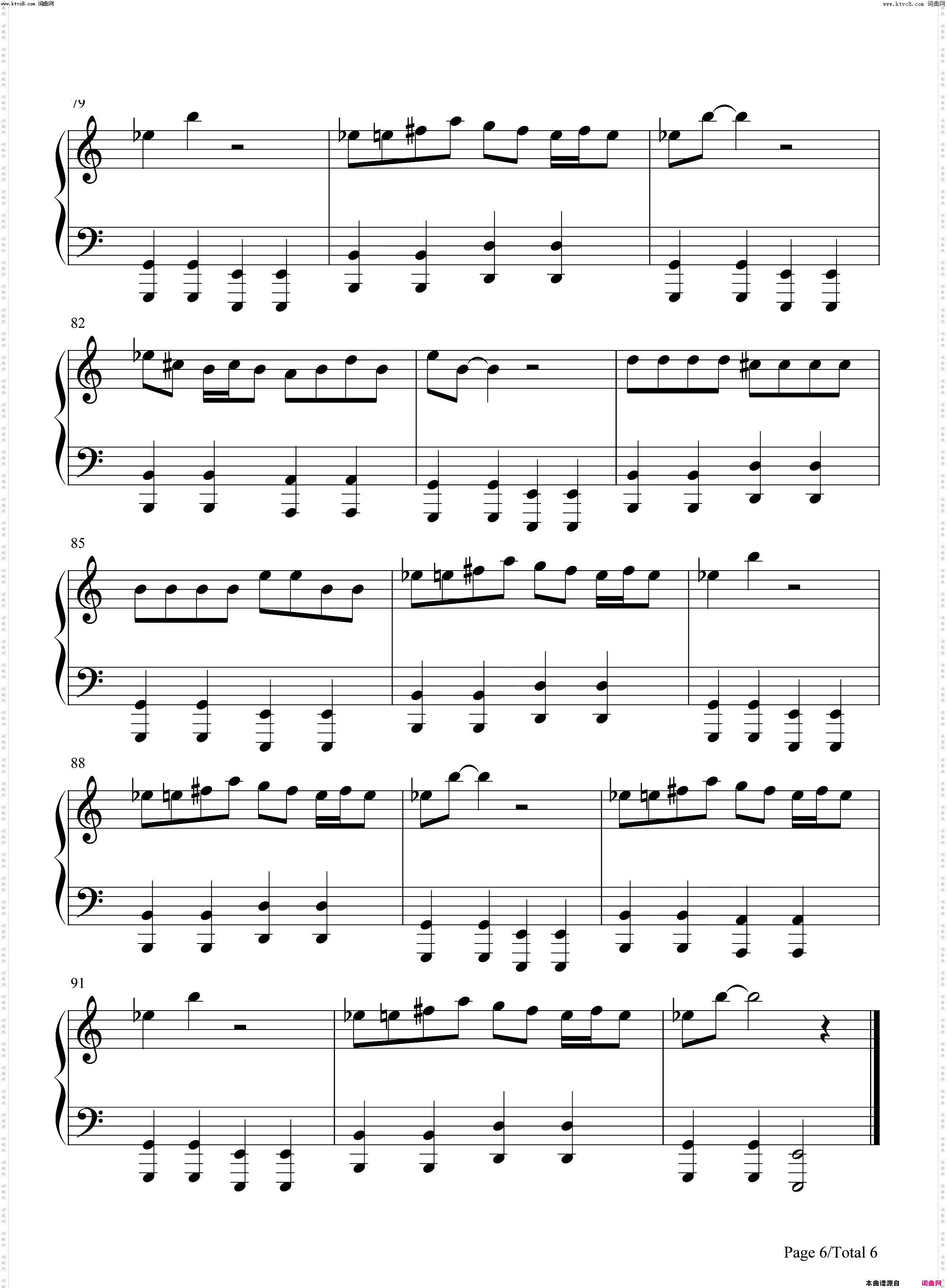 Disease_钢琴简谱线谱