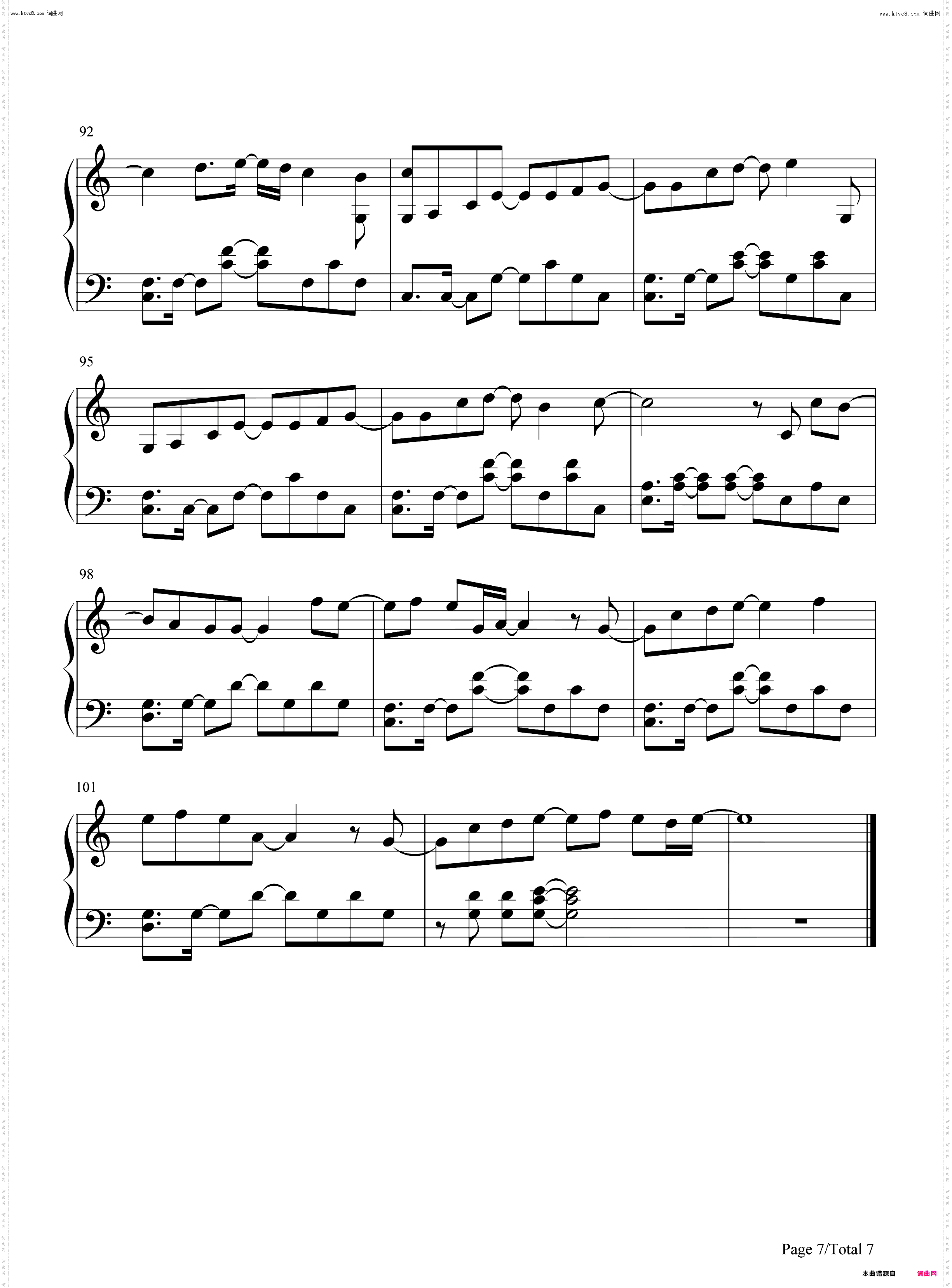 飞鸟说_崩坏3同人大电影主题曲钢琴简谱线谱