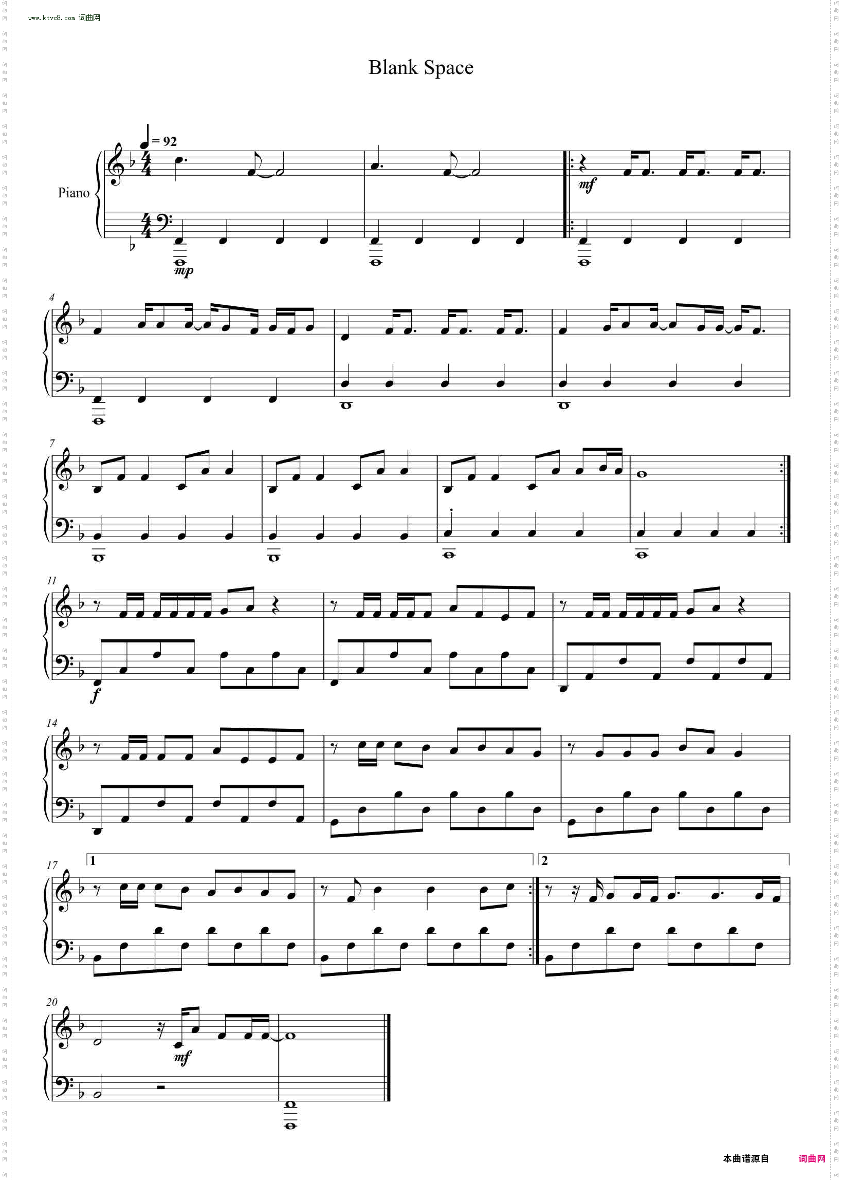 Blank Space