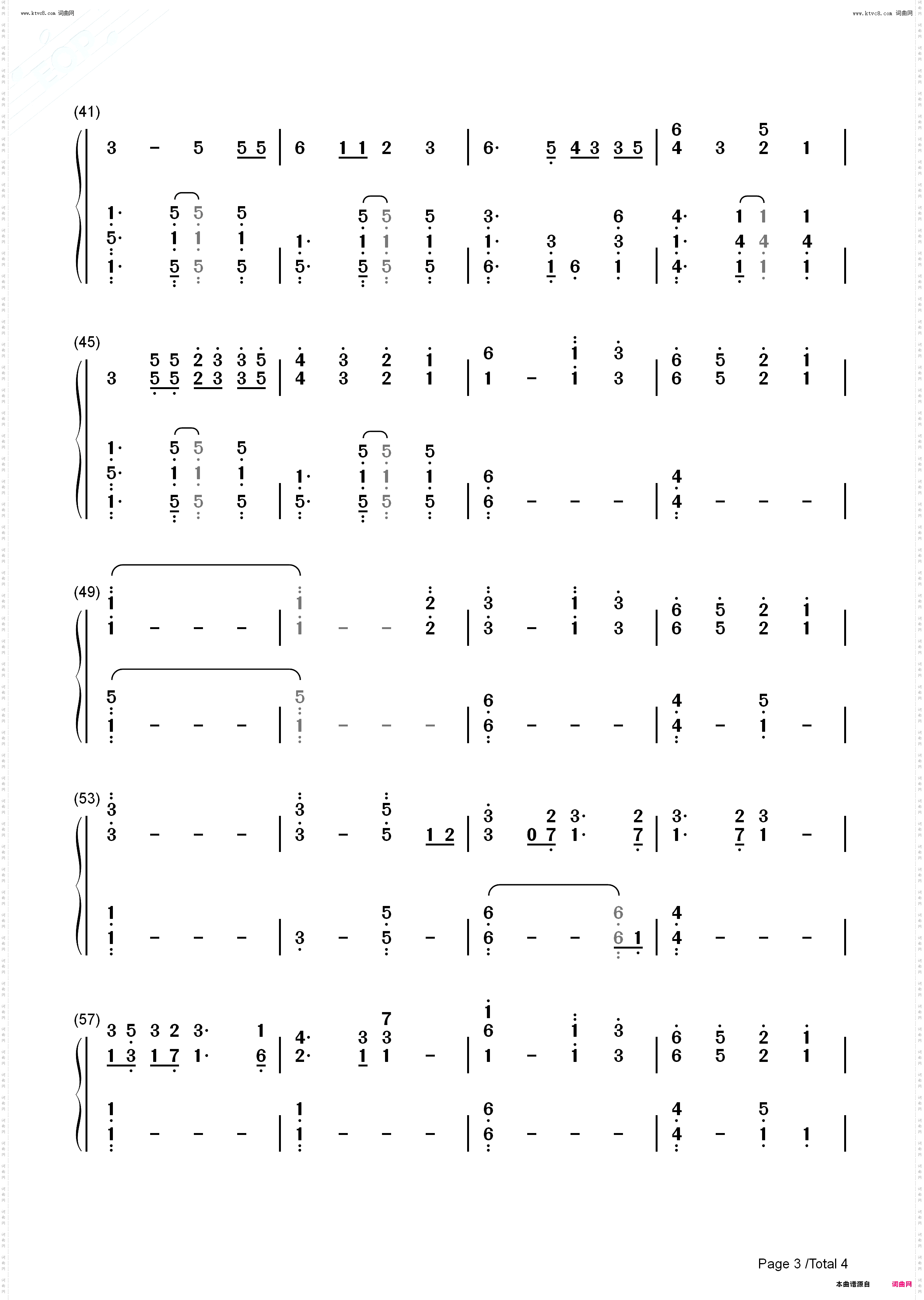 Hold On_吸血鬼日记第八季插曲钢琴五线谱及简谱