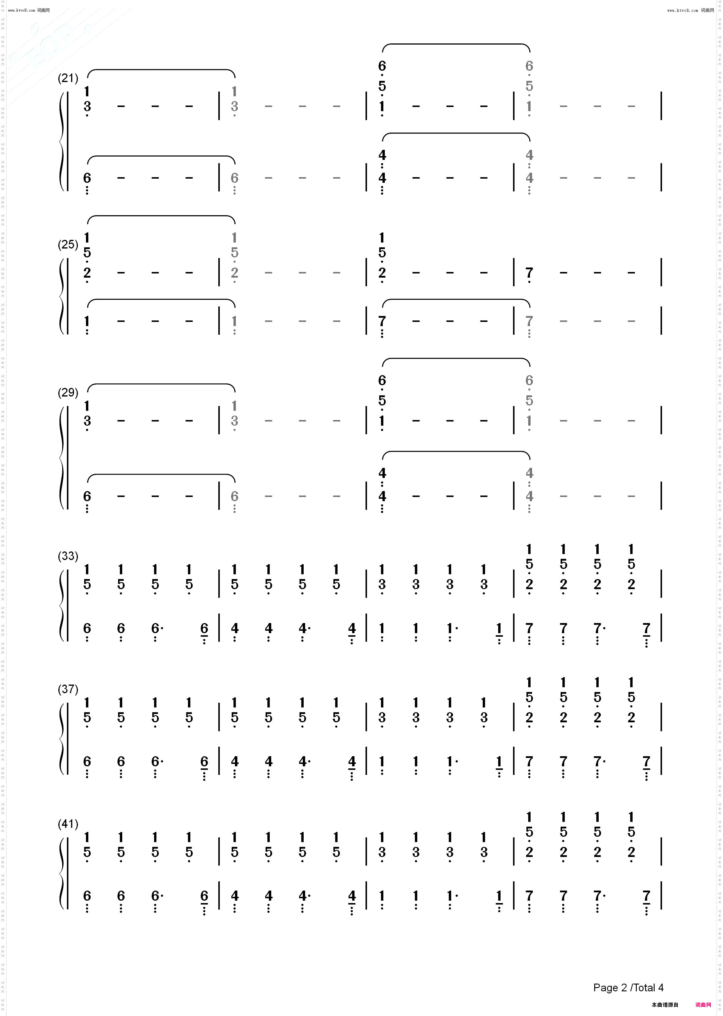 Broken_伴奏谱钢琴五线谱及简谱