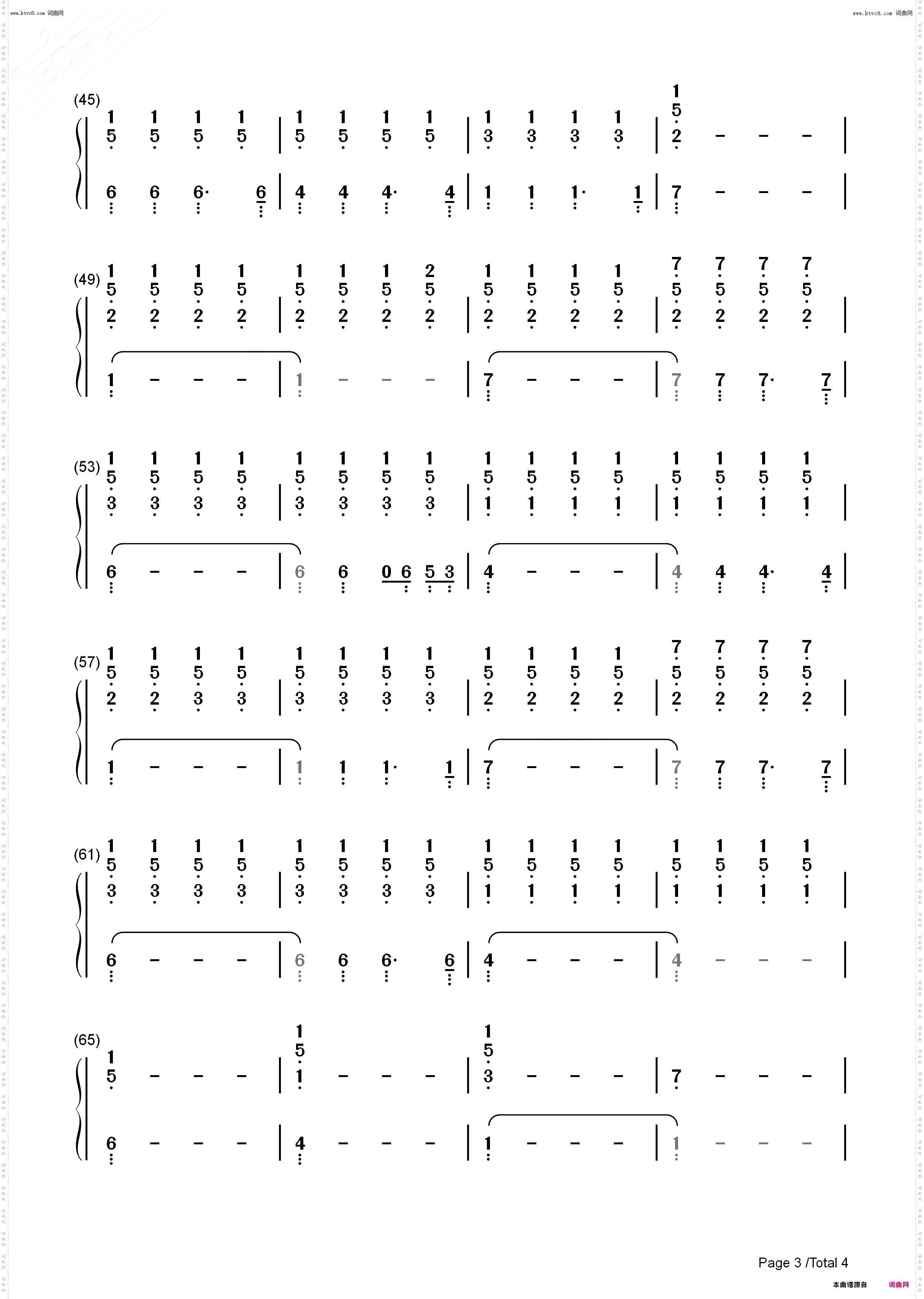 Broken_伴奏谱钢琴五线谱及简谱