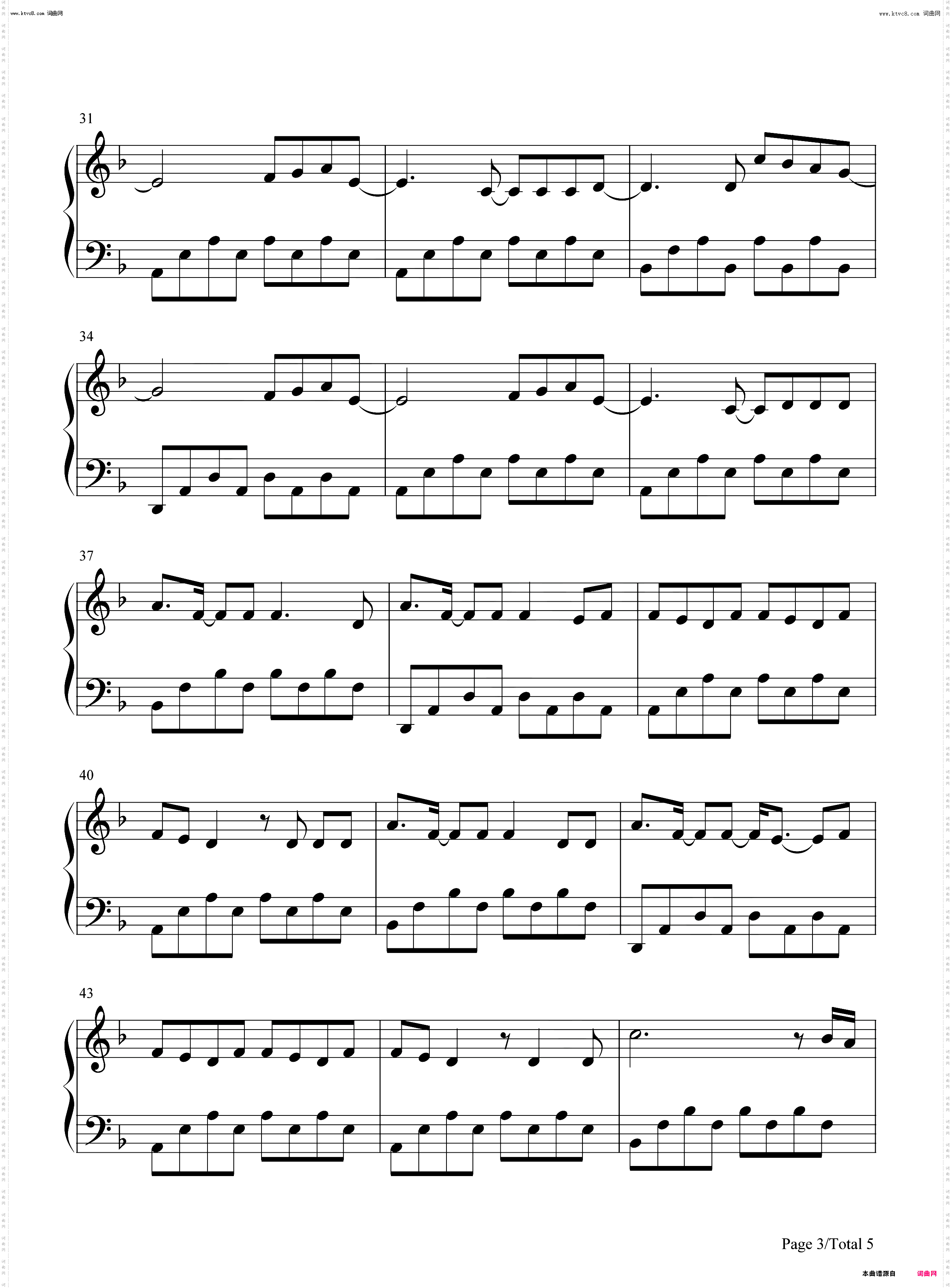 Con La Brisa_黑豹2瓦坎达万岁OST钢琴五线谱及简谱